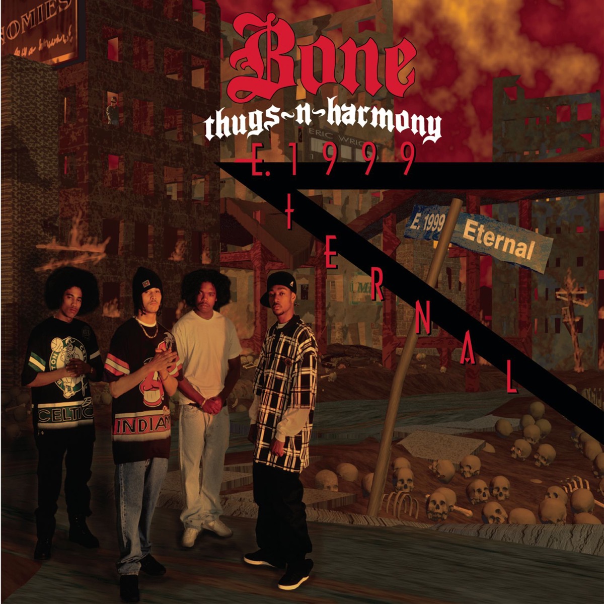 E. 1999 Eternal by Bone Thugs-n-Harmony album cover