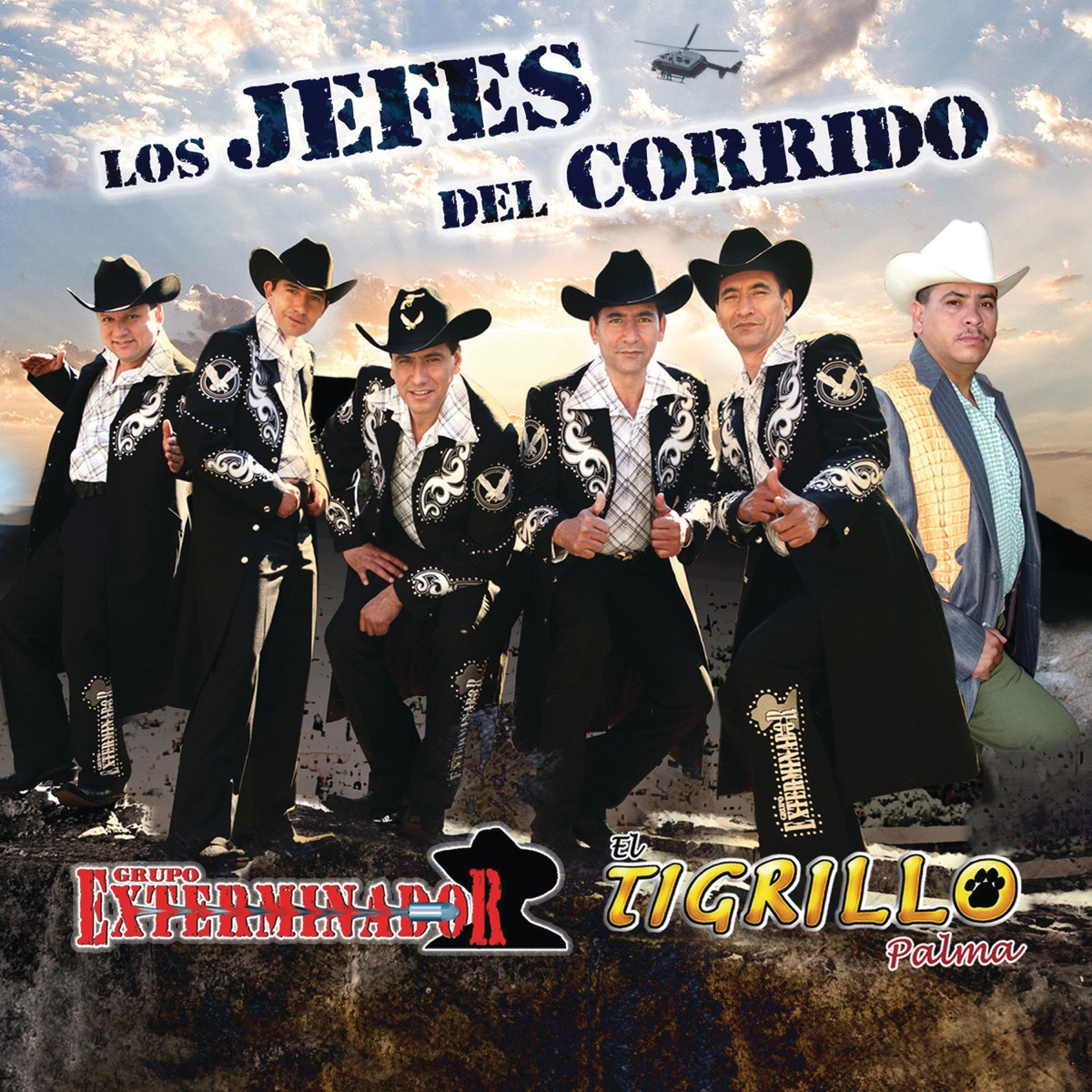 Los Jefes del Corrido by Grupo Exterminador & El Tigrillo Palma album cover