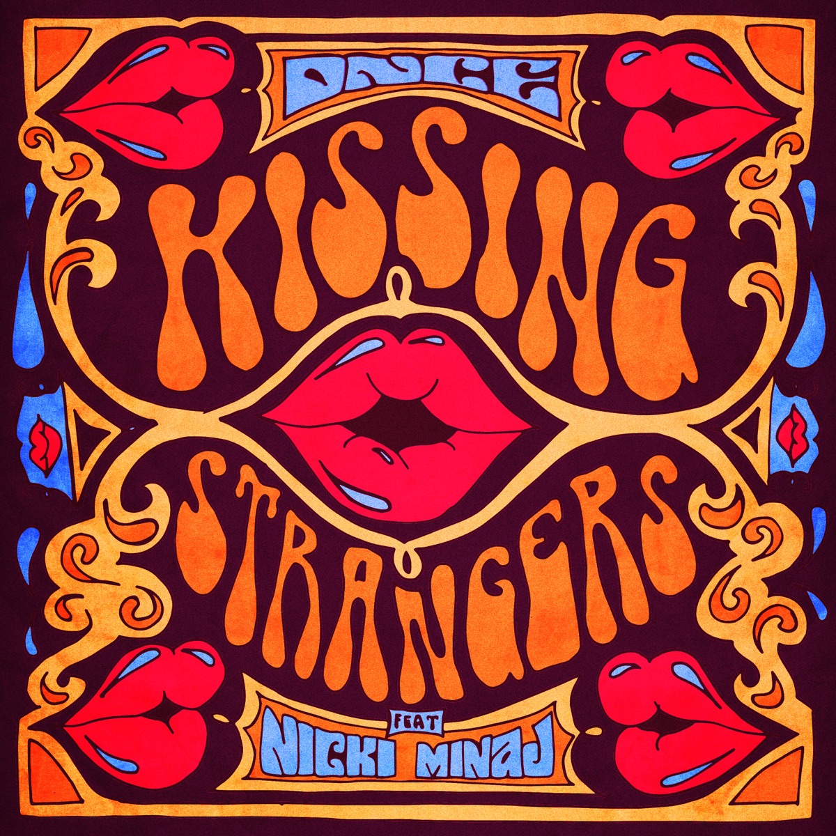 Kissing Strangers (feat. Nicki Minaj) - Single by DNCE album cover