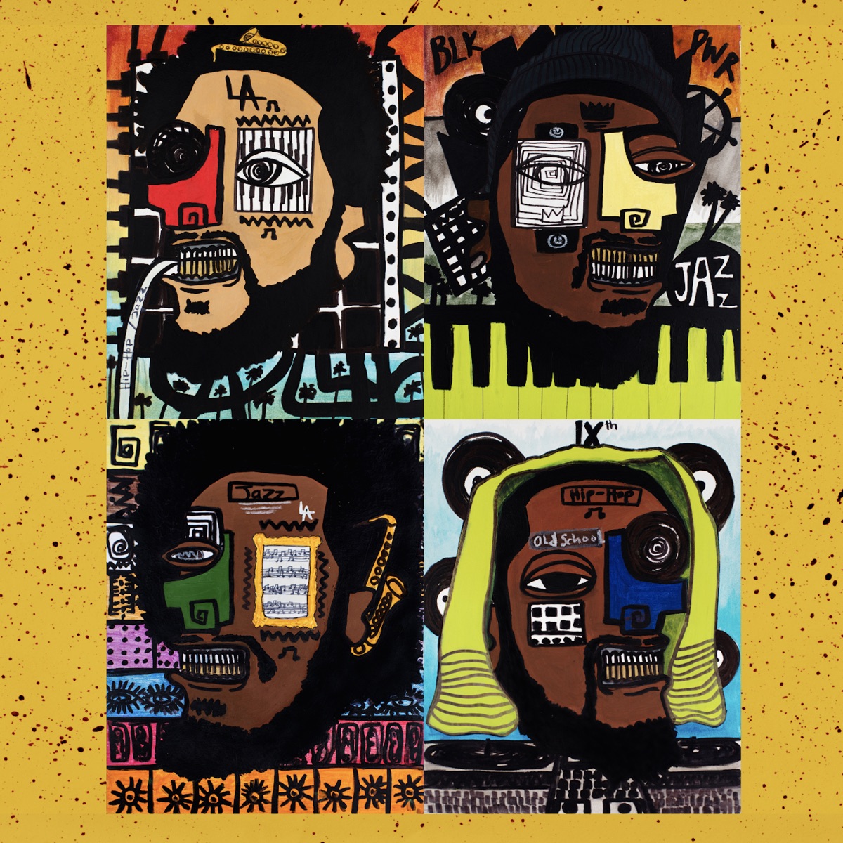 Dinner Party: Dessert by Dinner Party, Terrace Martin, Robert Glasper, 9th Wonder & Kamasi Washington album cover