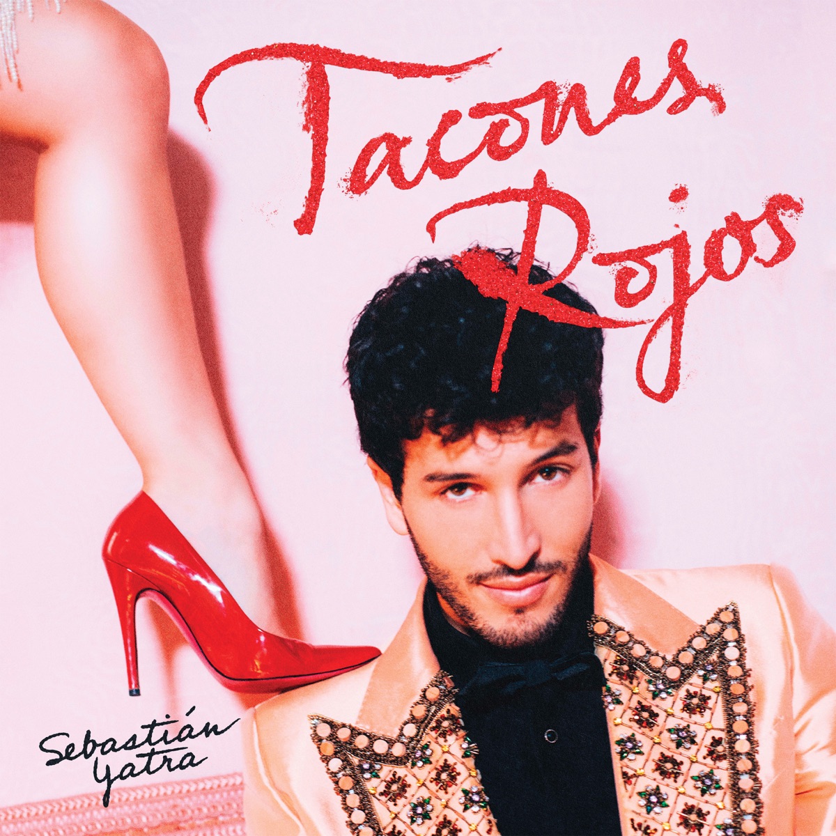 Tacones Rojos - Single by Sebastián Yatra album cover