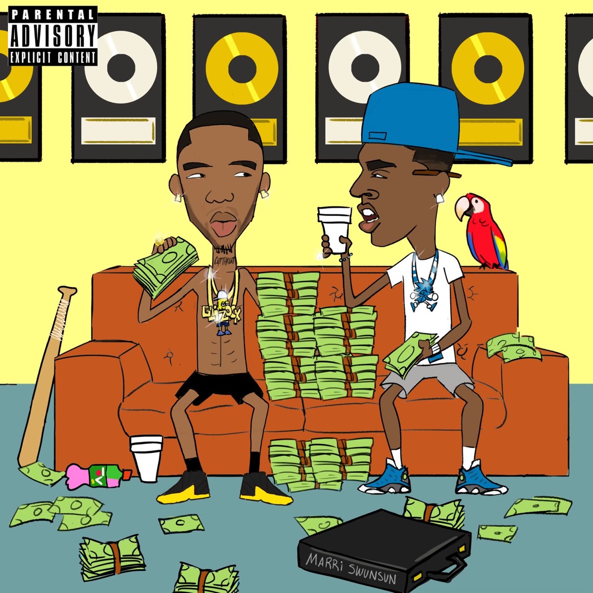 Dum and Dummer 2 by Young Dolph & Key Glock album cover