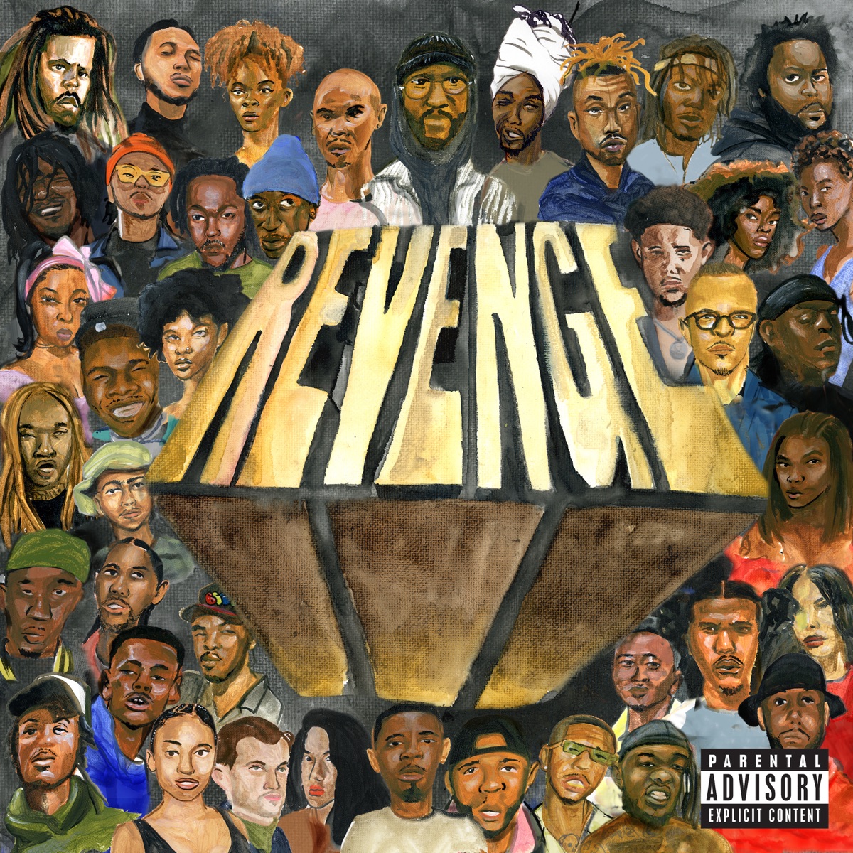 Revenge of the Dreamers III: Director's Cut by Dreamville & J. Cole album cover
