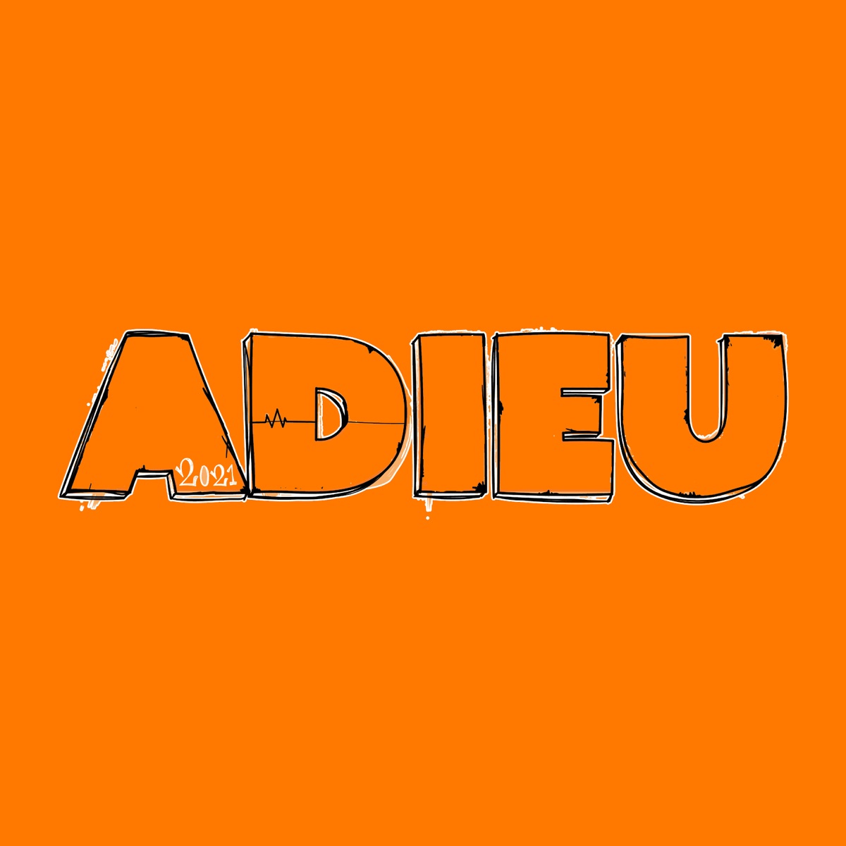 Adieu 2021 - Single by Haug album cover