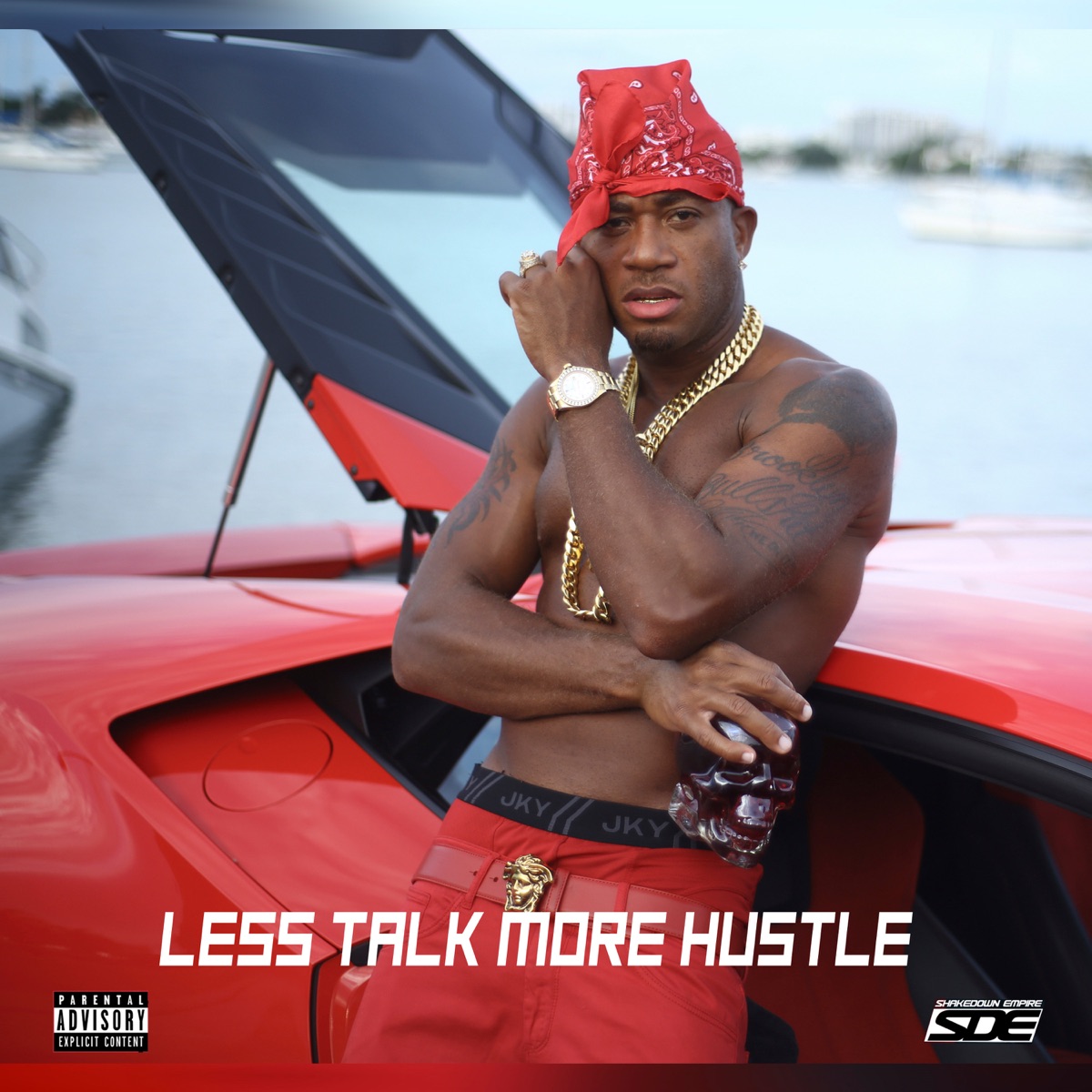 Less Talk More Hustle by Red Cafe album cover