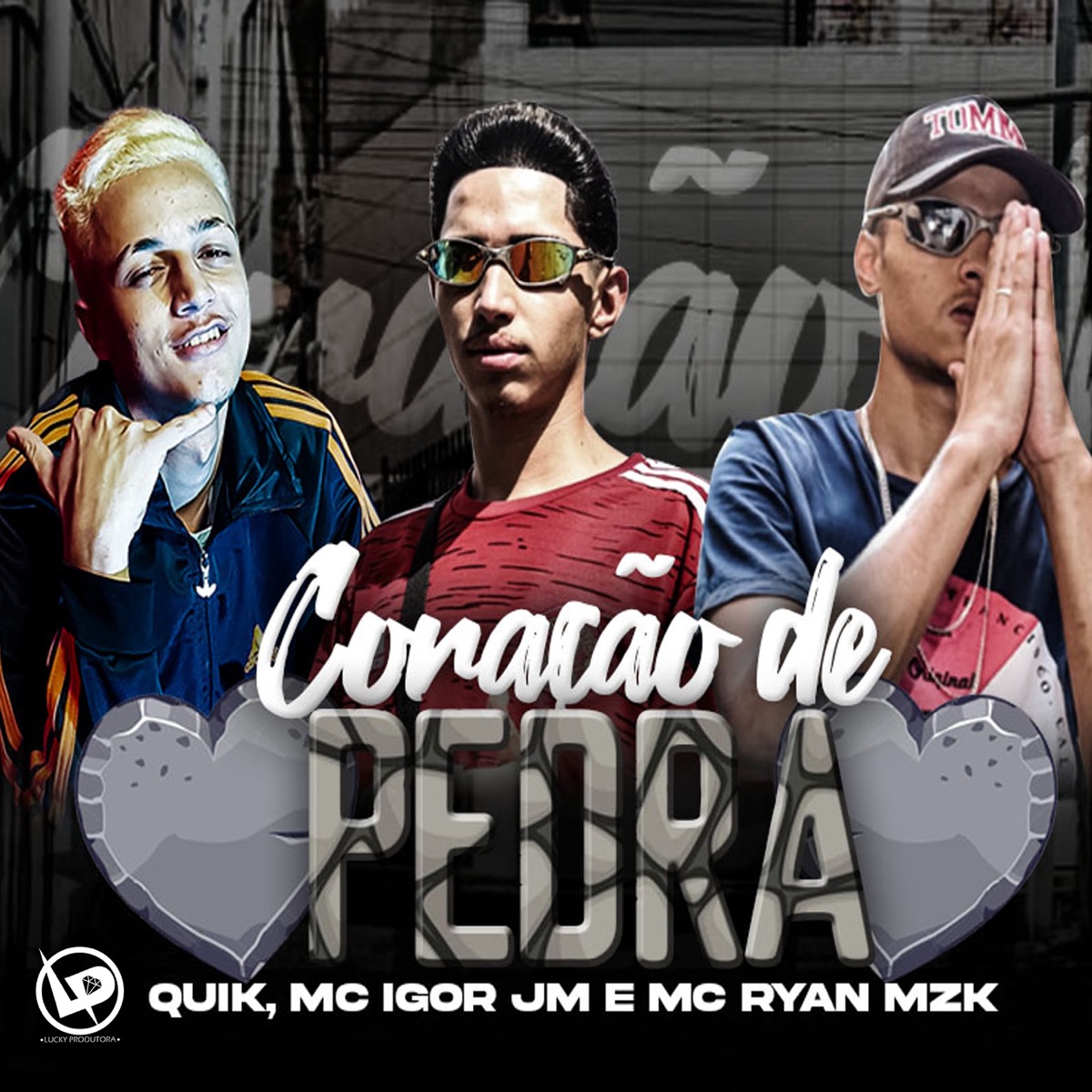 Coração de Pedra - Single by Quik, Mc Igor Jm & MC RYAM MZK album cover