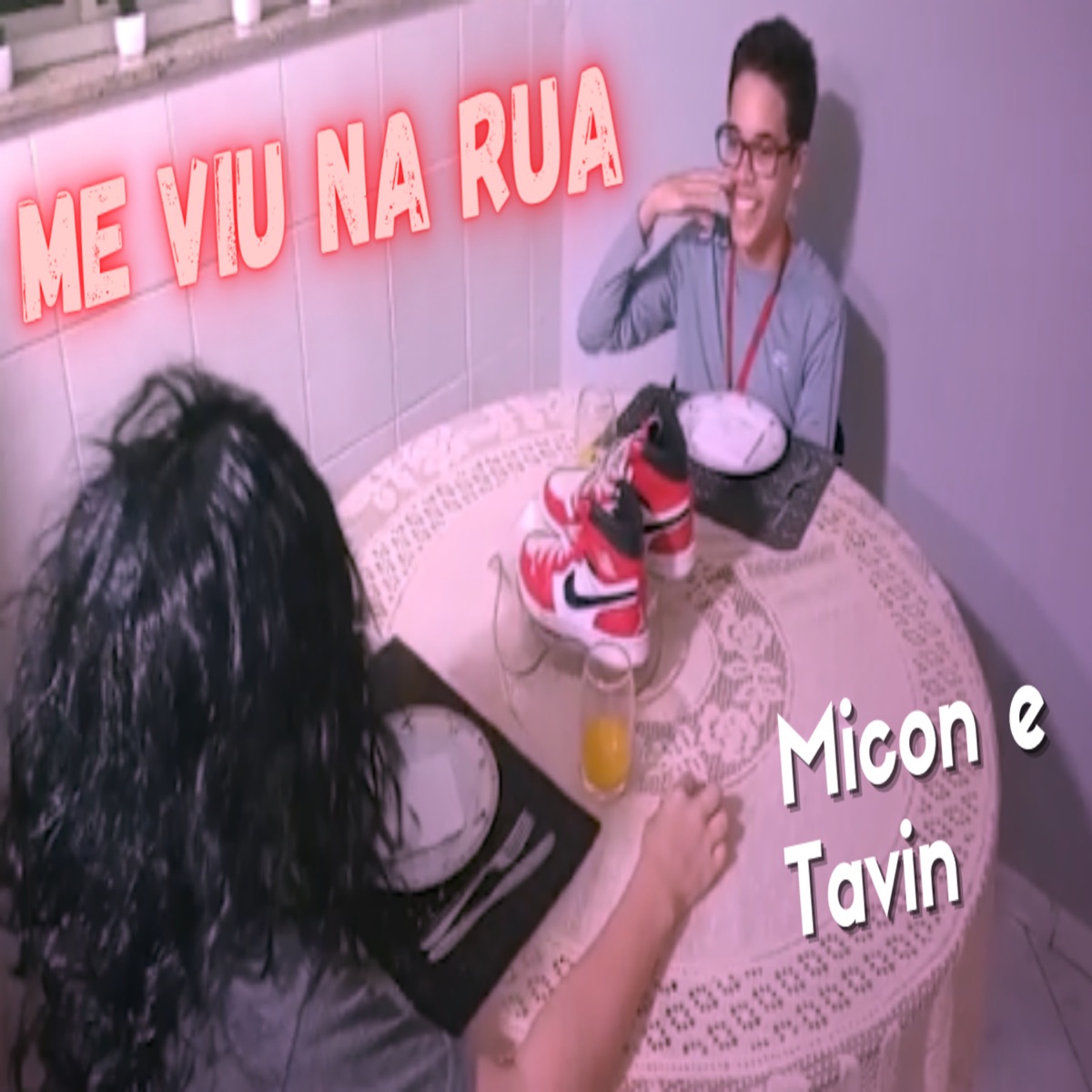Me Viu na Rua - Single by Micon Guru & Tavin album cover