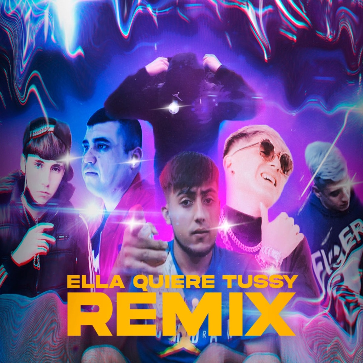 Ella Quiere Tussy (Remix) [feat. Yeinomercy, Anzety, FlwPatinho, El Waylas & HashimMC] - Single by Chicodurann album cover