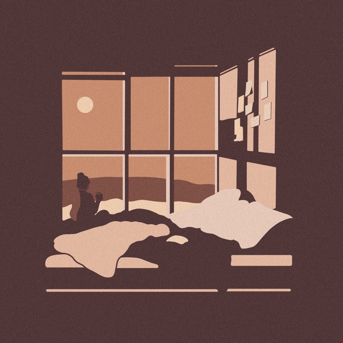 The World Is Quiet Here - Single by Behind Clouds & David Redding album cover