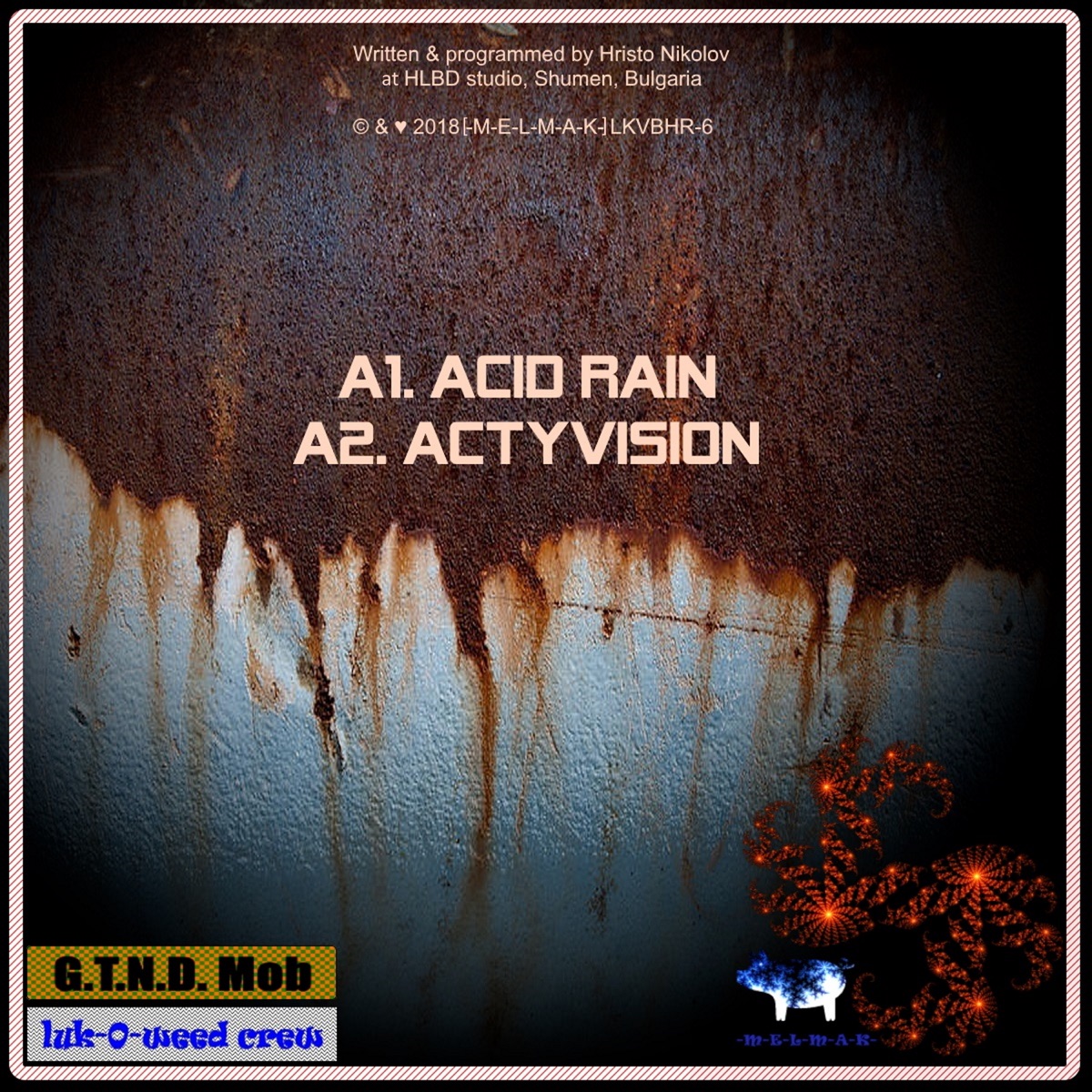 Acid Rain EP by Hellbound album cover