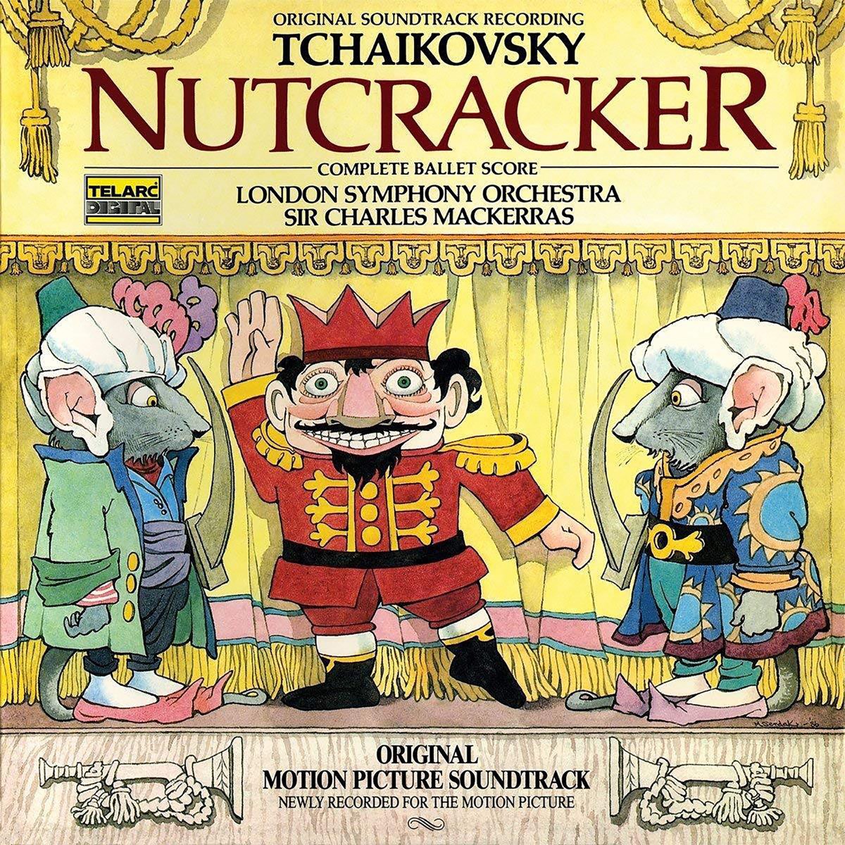 Tchaikovsky: The Nutcracker, Op. 71, TH 14 (Complete Ballet Score) [Original Motion Picture Soundtrack] by Sir Charles Mackerras & London Symphony Orchestra album cover