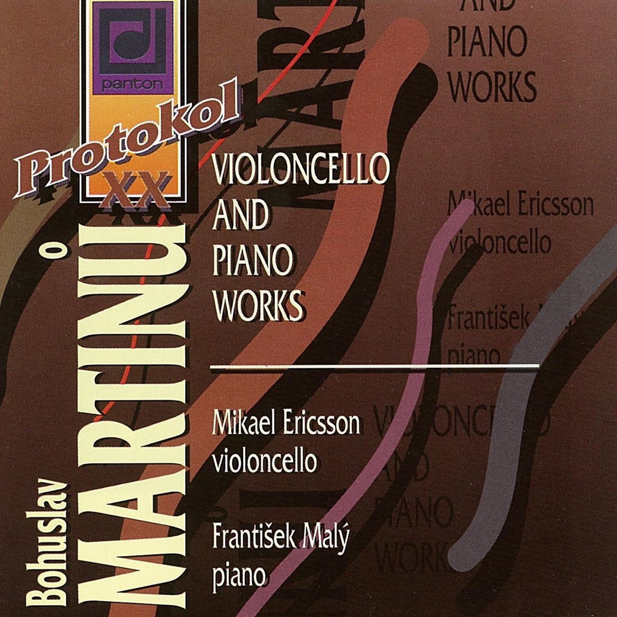 Martinů: Cello and Piano Works by Mikael Ericsson & Frantisek Maly album cover