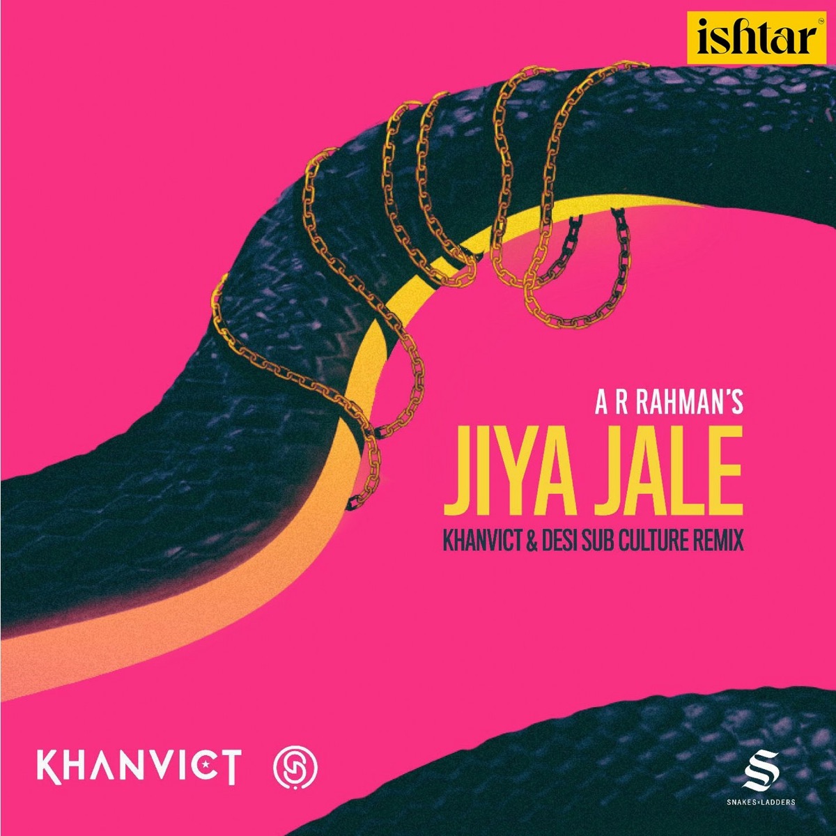 Jiya Jale (feat. Khanvict & Desi Sub Culture) [Remix] - Single by Lata Mangeshkar & M. G. Sreekumar album cover