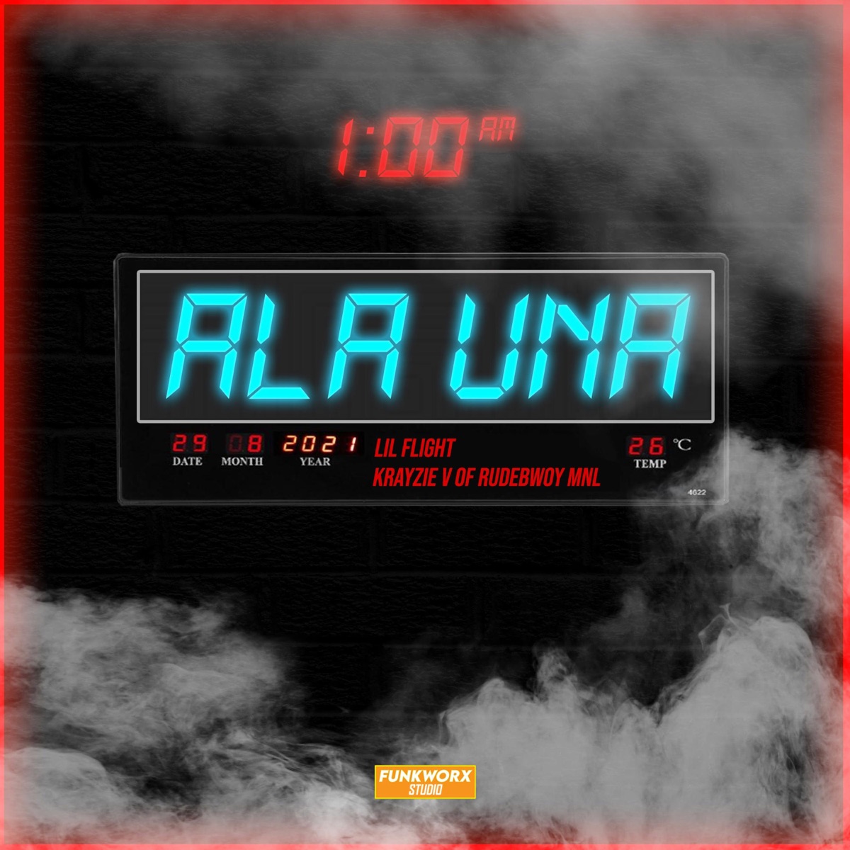 Ala Una (01:00 am) (feat. Krayzie-V) [Echoverb Music Remix] [Echoverb Music Remix] - Single by Lil Flight album cover