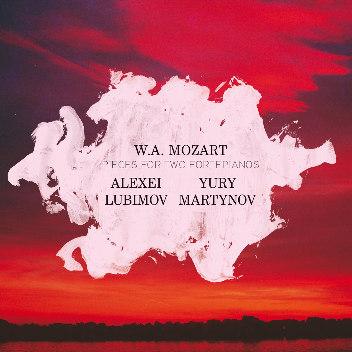 Mozart: Pieces for Two Fortepianos by Alexei Lubimov & Yury Martynov album cover