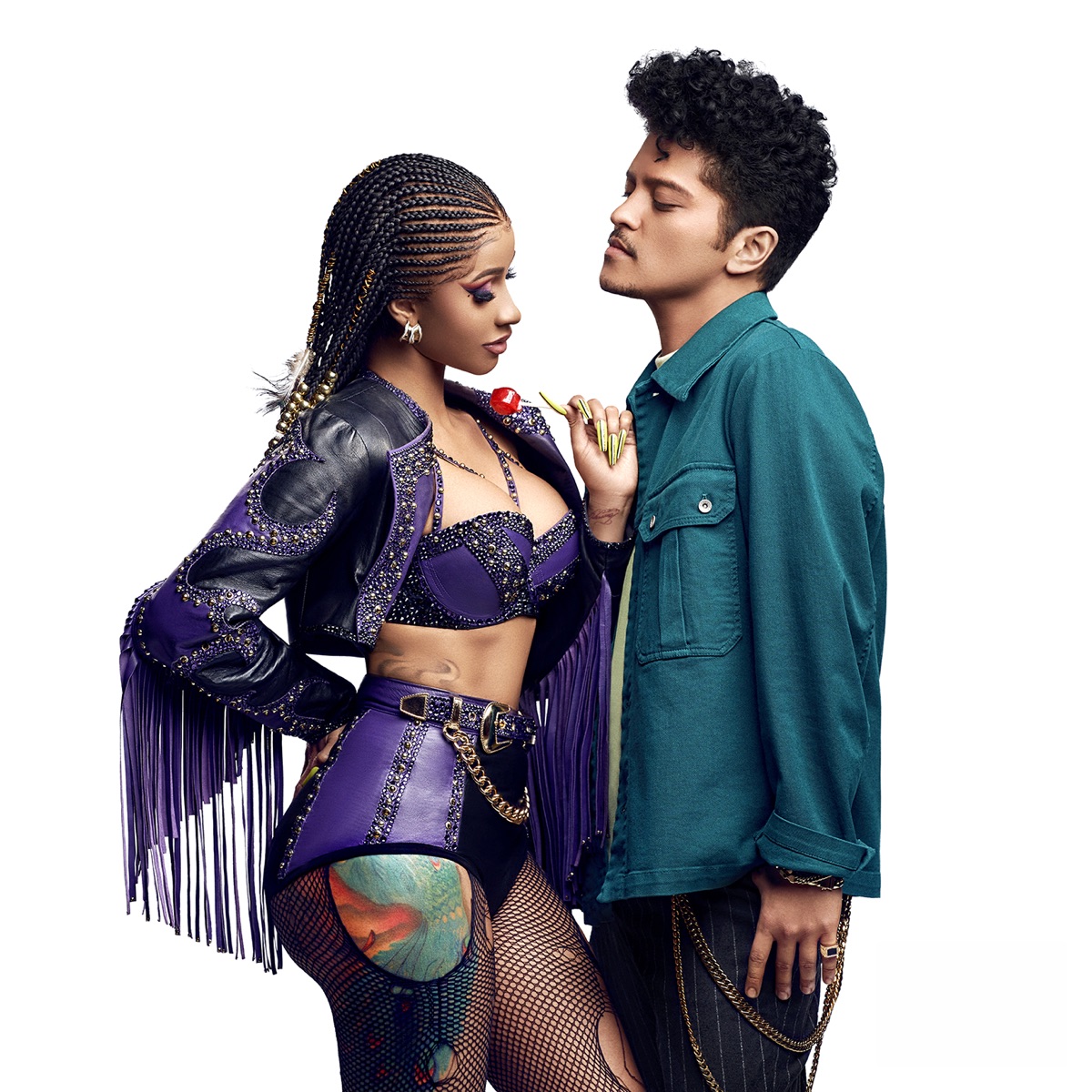 Please Me - Single by Cardi B & Bruno Mars album cover artwork