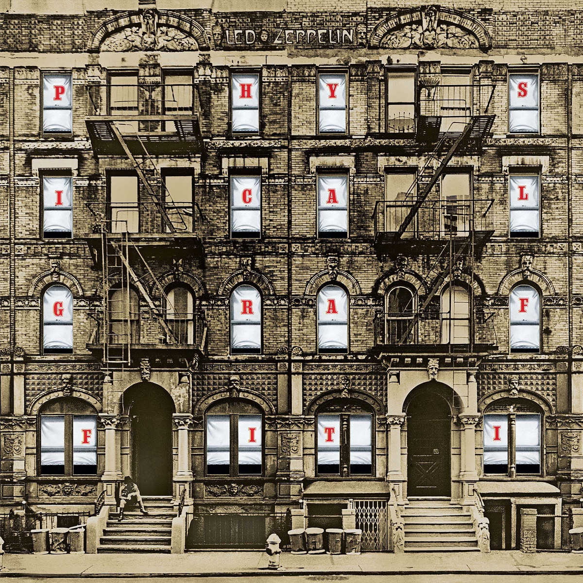 Physical Graffiti (Remastered) by Led Zeppelin album cover