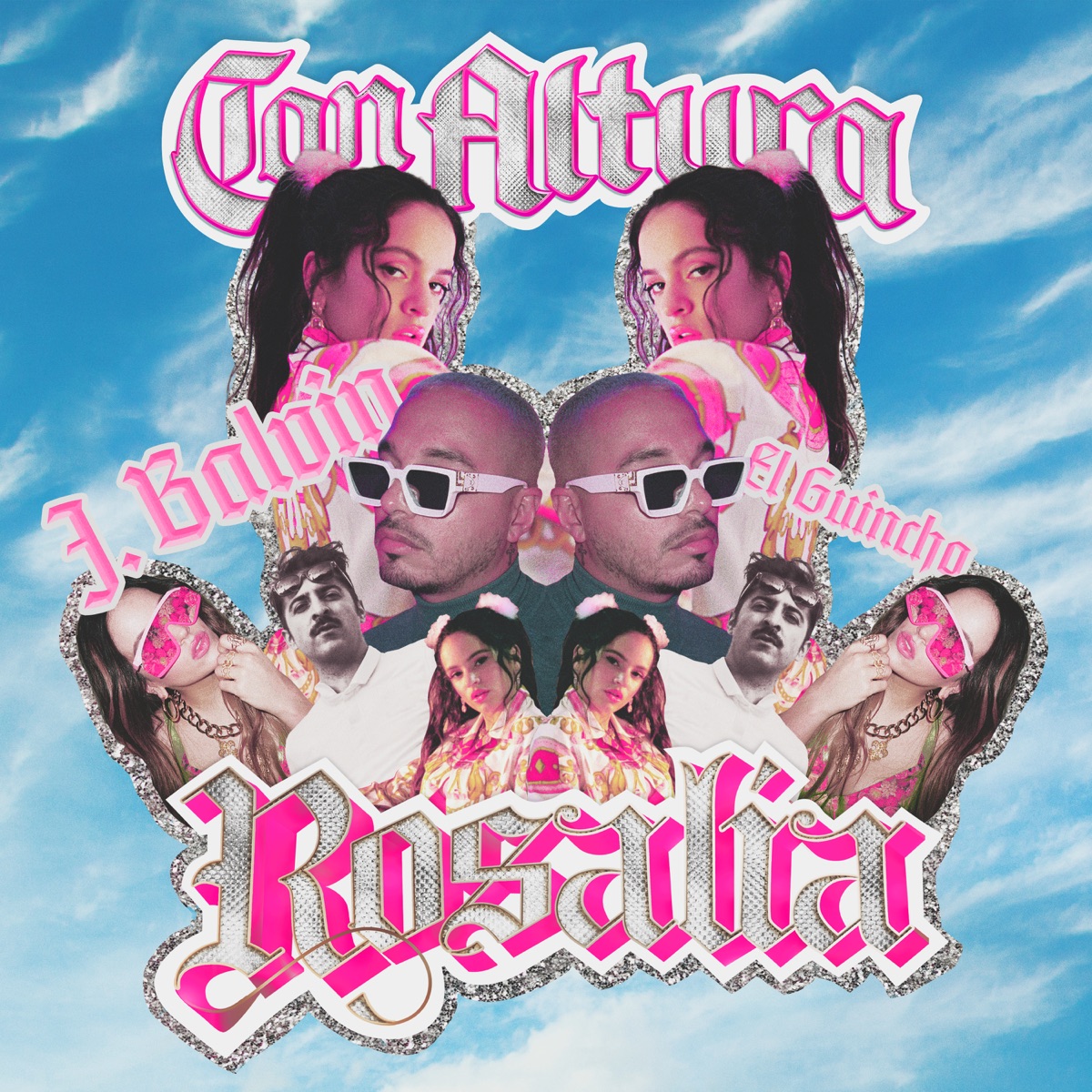 Con Altura (feat. El Guincho) - Single by ROSALÍA & J Balvin album cover