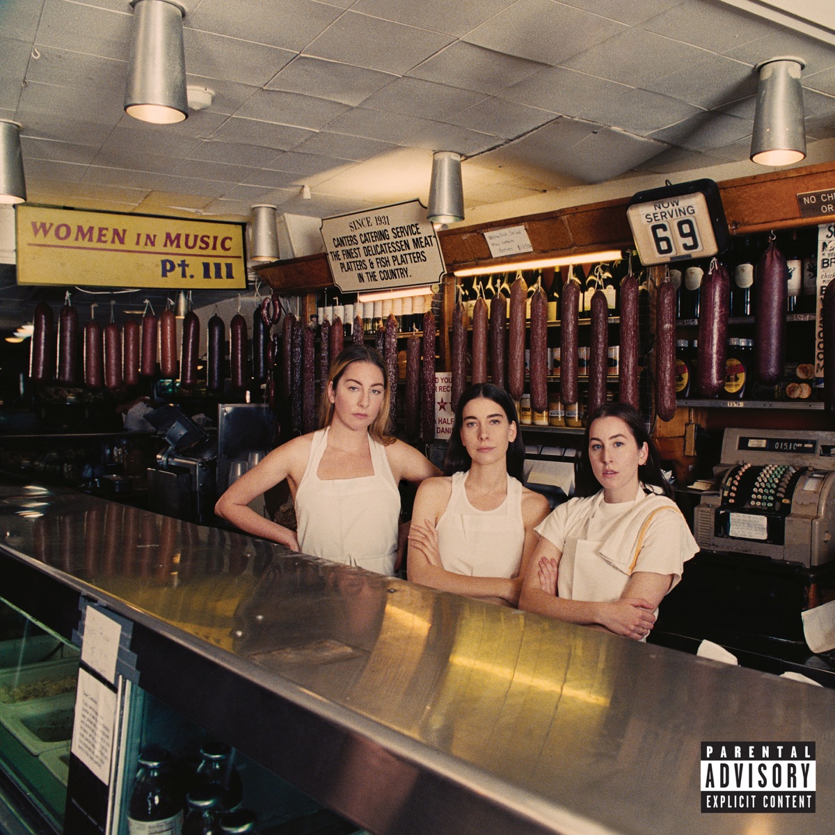 Women In Music Pt. III by HAIM album cover