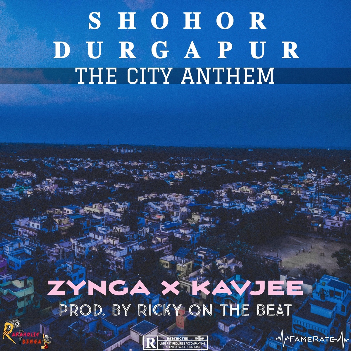 Shohor Durgapur (feat. Kavjee) - Single by Zynga Rahul album cover