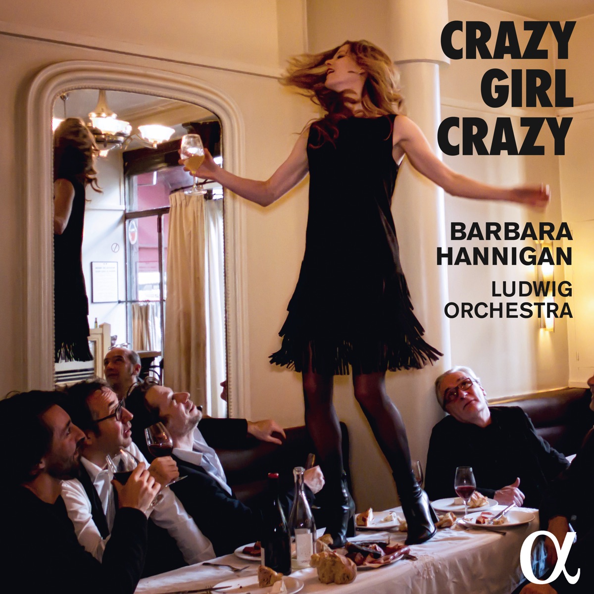 Crazy Girl Crazy by Barbara Hannigan & Ludwig Orchestra album cover