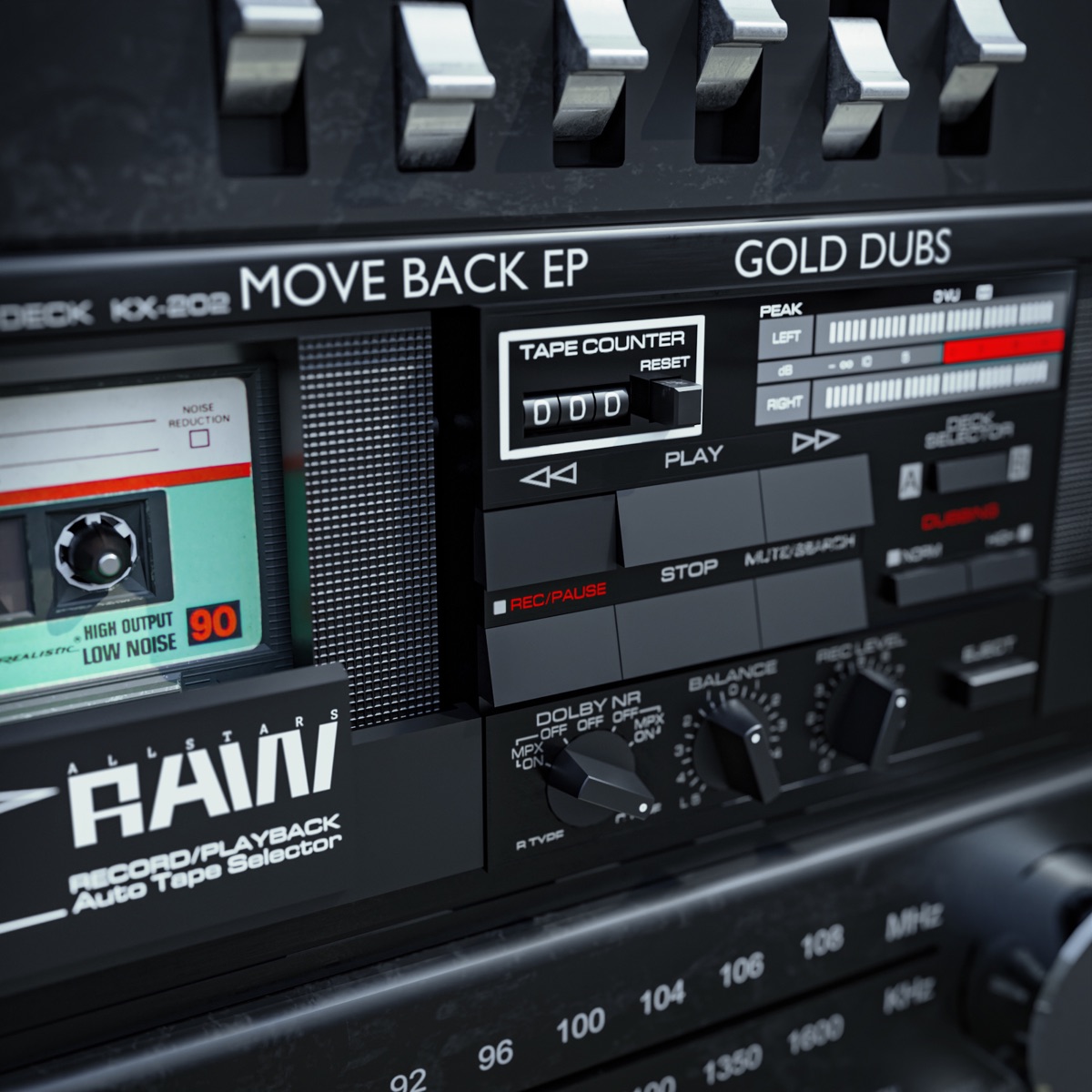 Move Back - Single by GOLD Dubs & DnB Allstars album cover