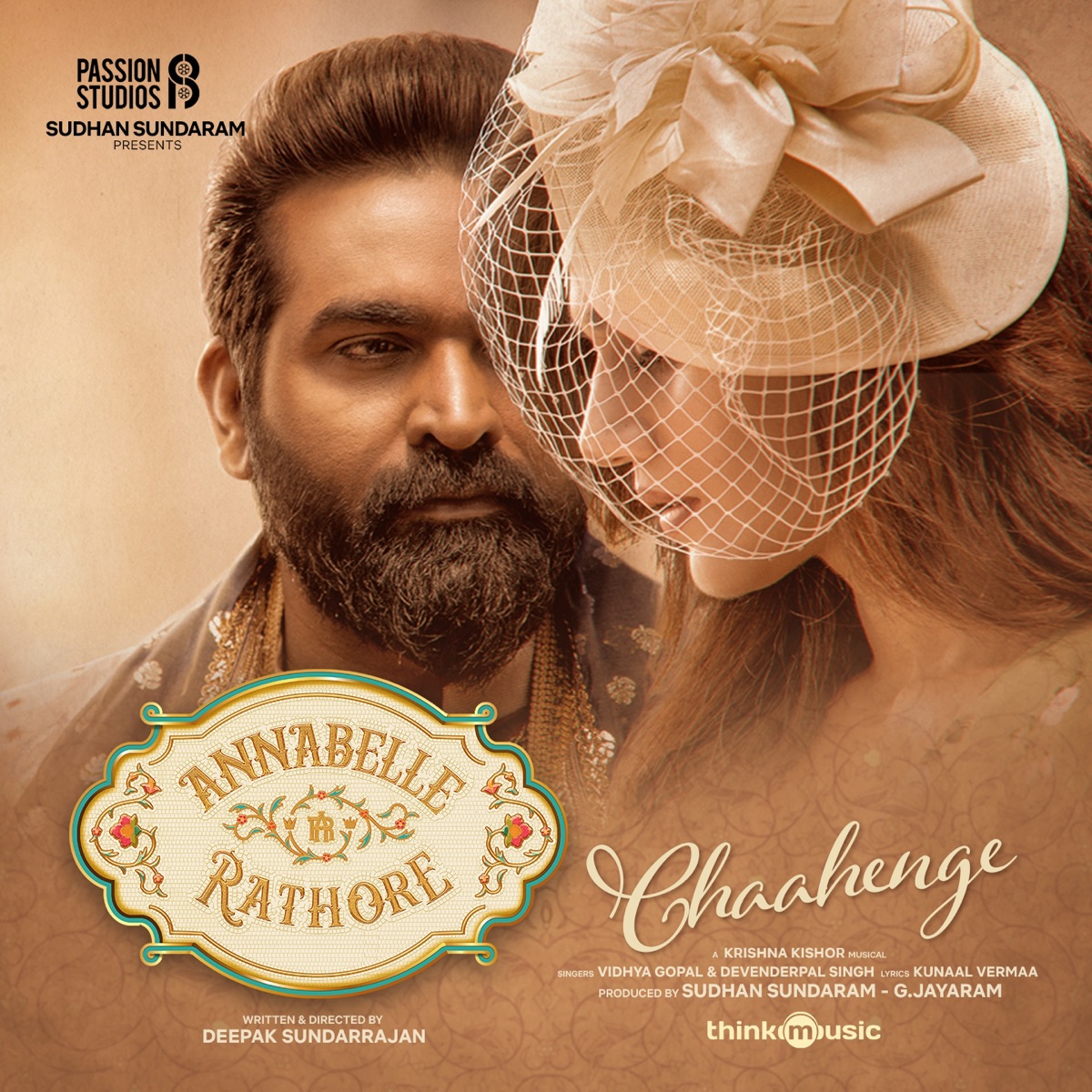 Chaahenge (From "Annabelle Rathore") - Single by Krishna Kishor, Vidhya Gopal & Devenderpal Singh album cover