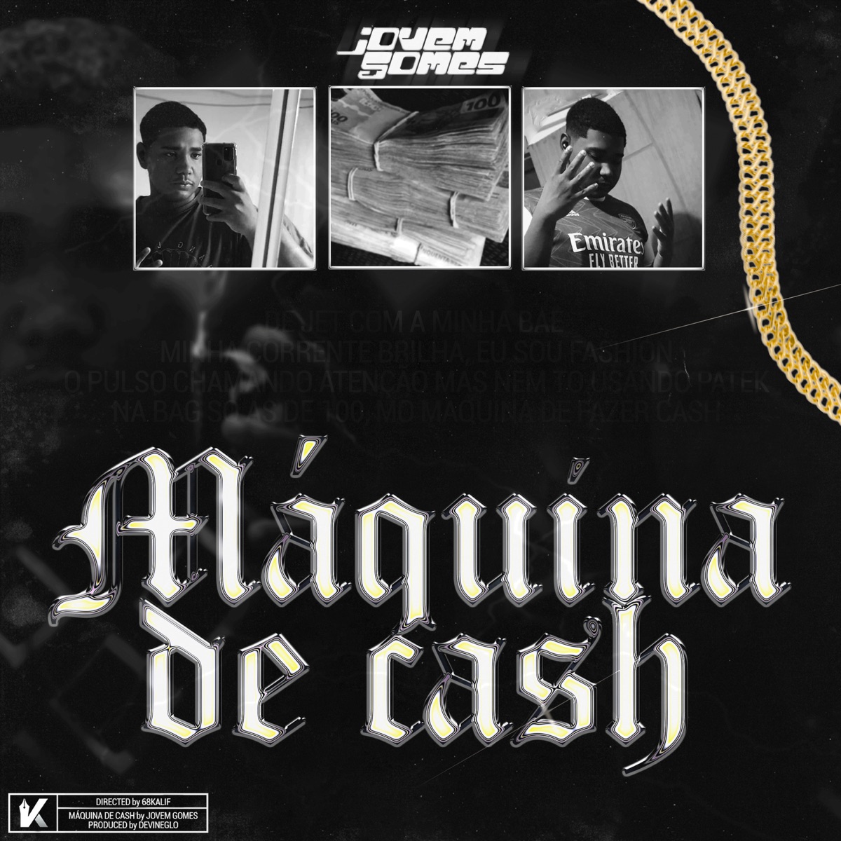 Máquina de Cash - Single by Jovem Gomes & DevineGlo album cover