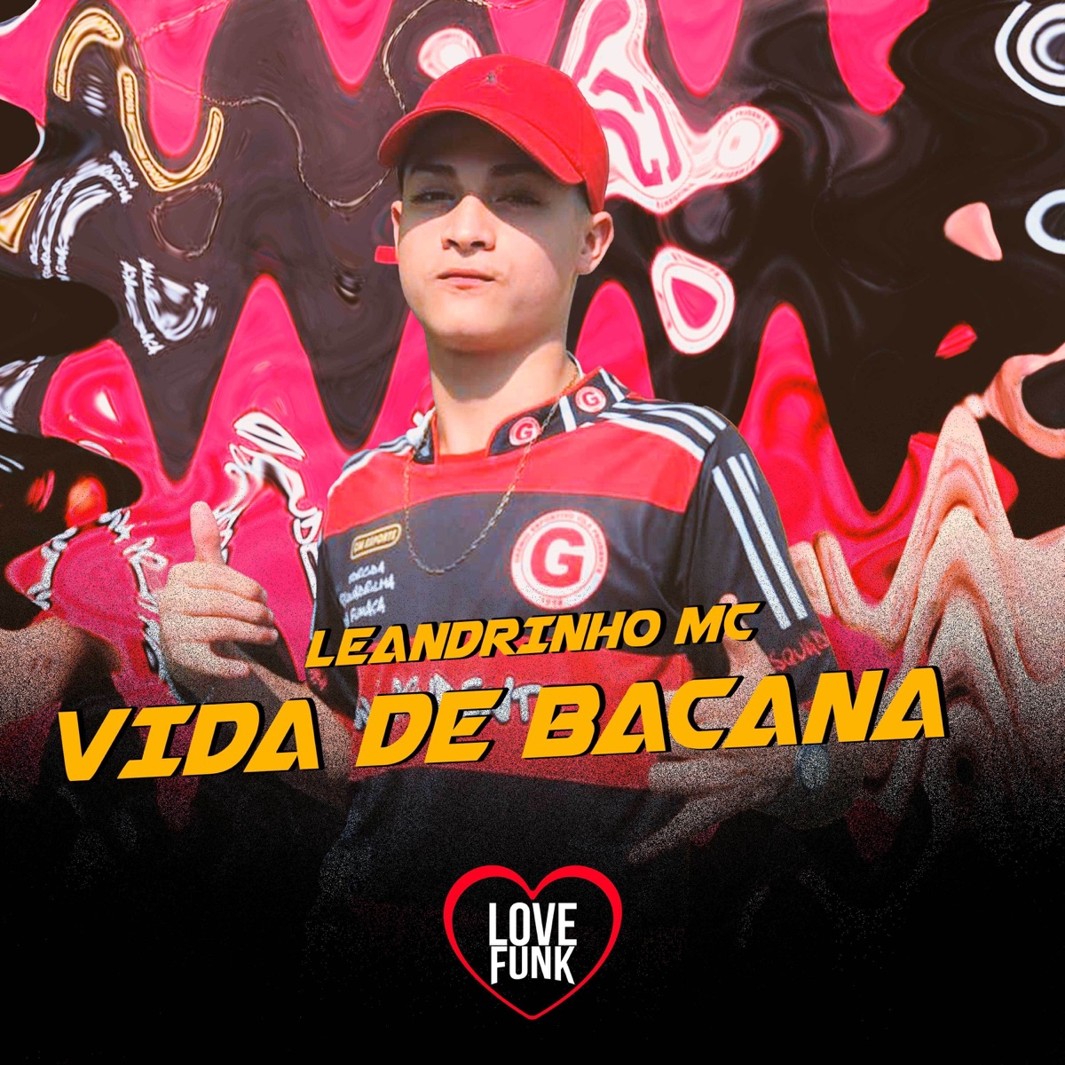 Vida de Bacana - Single by Leandrinho Mc album cover
