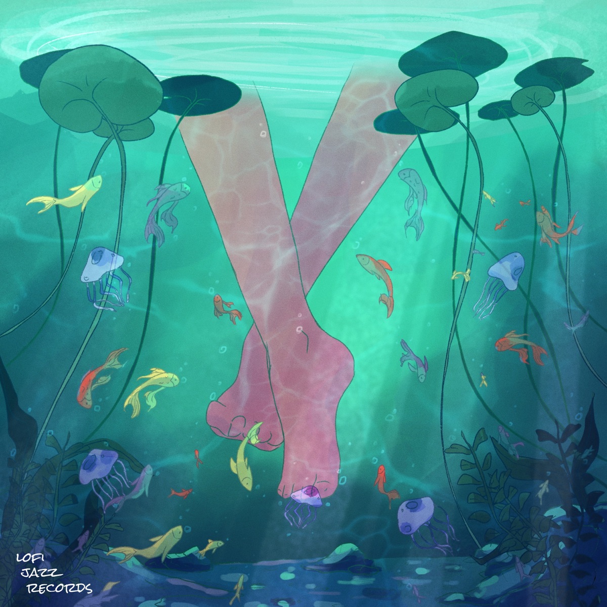 With Your Toes Dipped In - Single by Hz. & Thoreau album cover