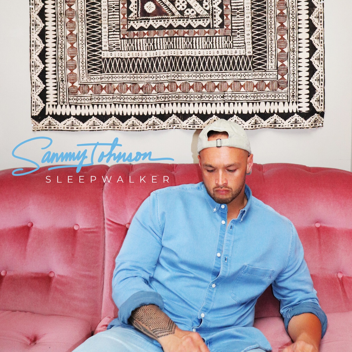 Sleepwalker by Sammy Johnson album cover