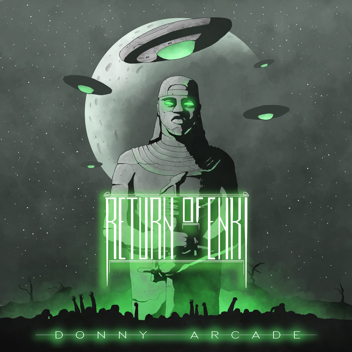 Return of Enki by DONNY ARCADE album cover
