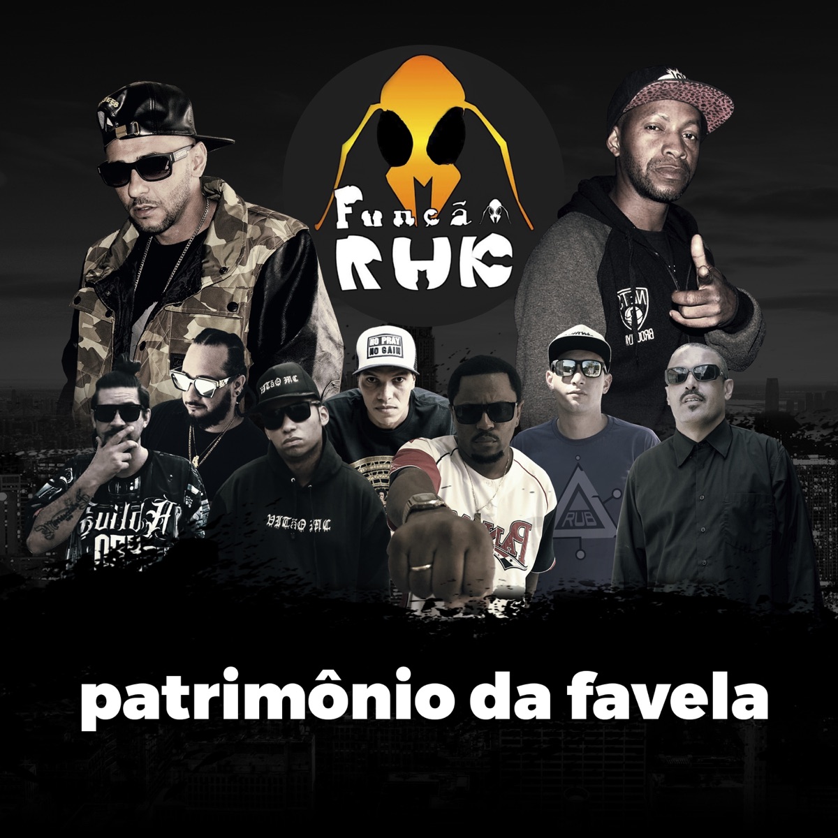Patrimônio da Favela - Single by Notah-C, Garub, Vitão Mc, Leafar August, Kalex One, Wilker meritocratas, Kleiton Oxigênio & Tom função RHK album cover