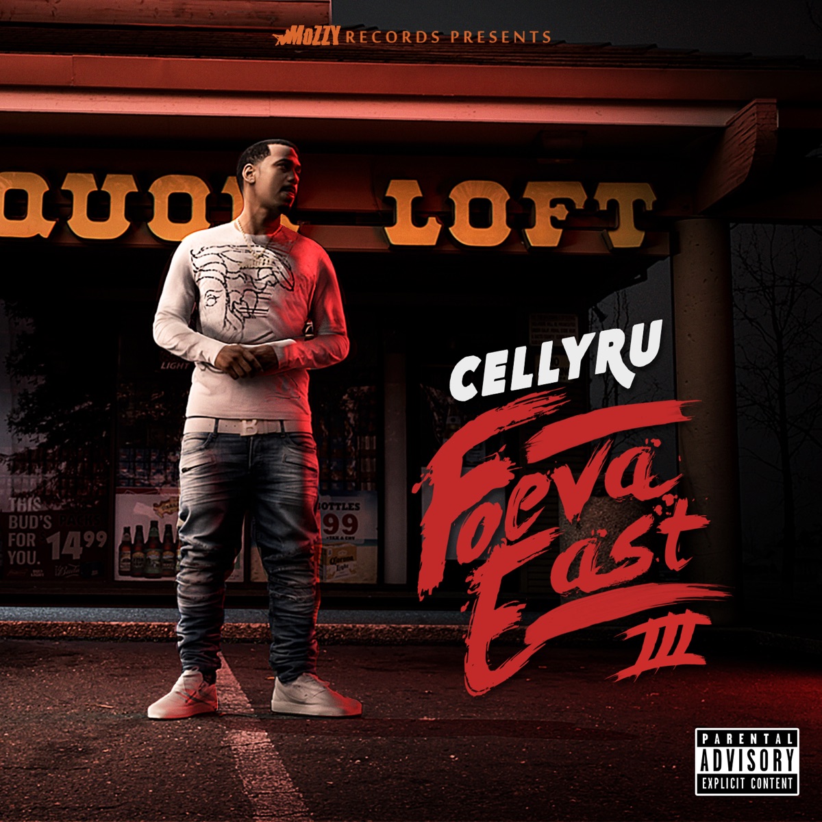 Foeva East 3 by Celly Ru album cover