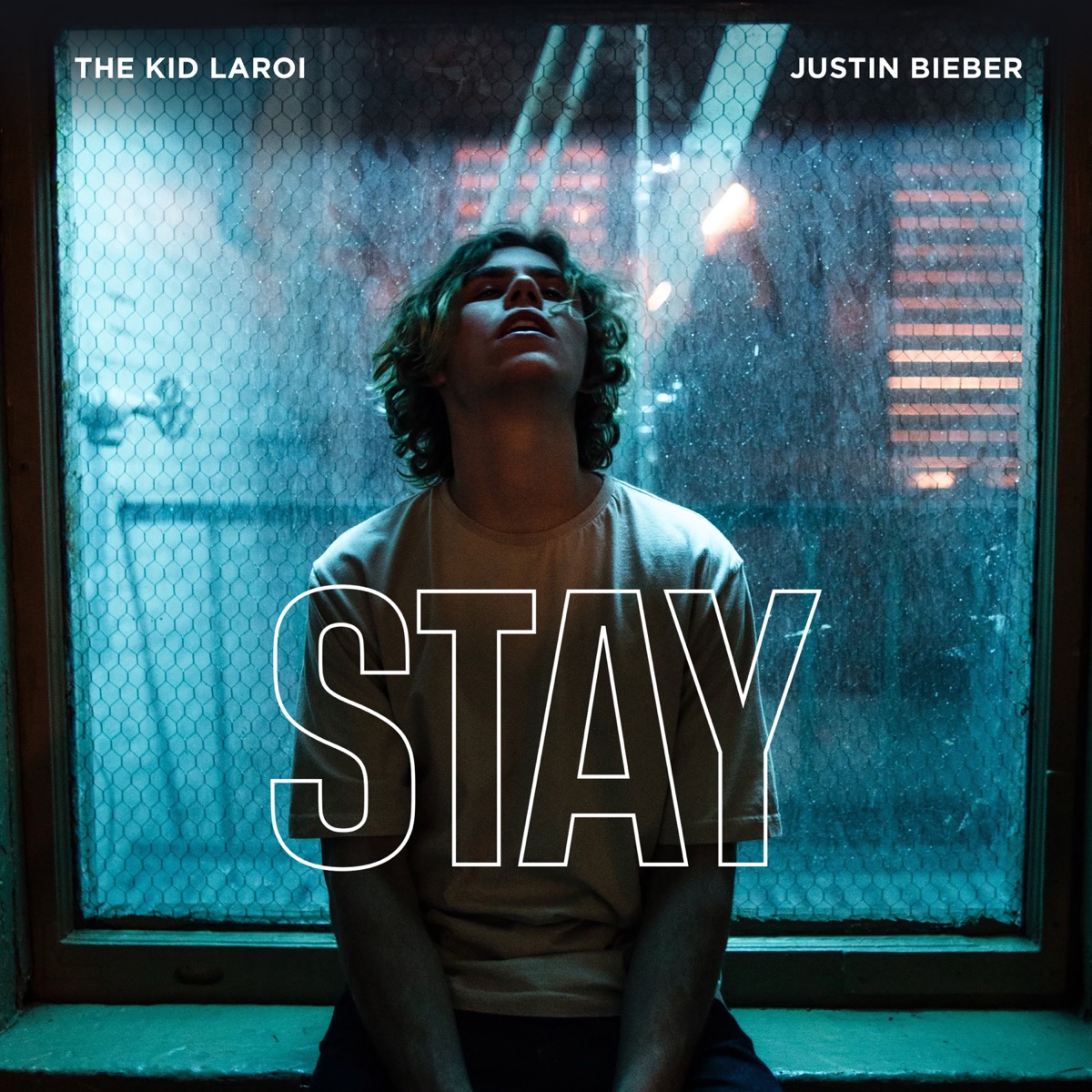 STAY - Single by The Kid LAROI & Justin Bieber album cover