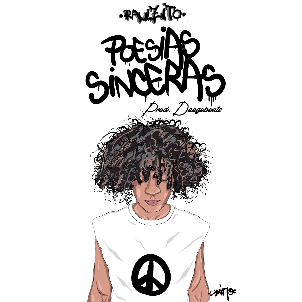 Poesias Sinceras - Single by Raulzito Amaral album cover