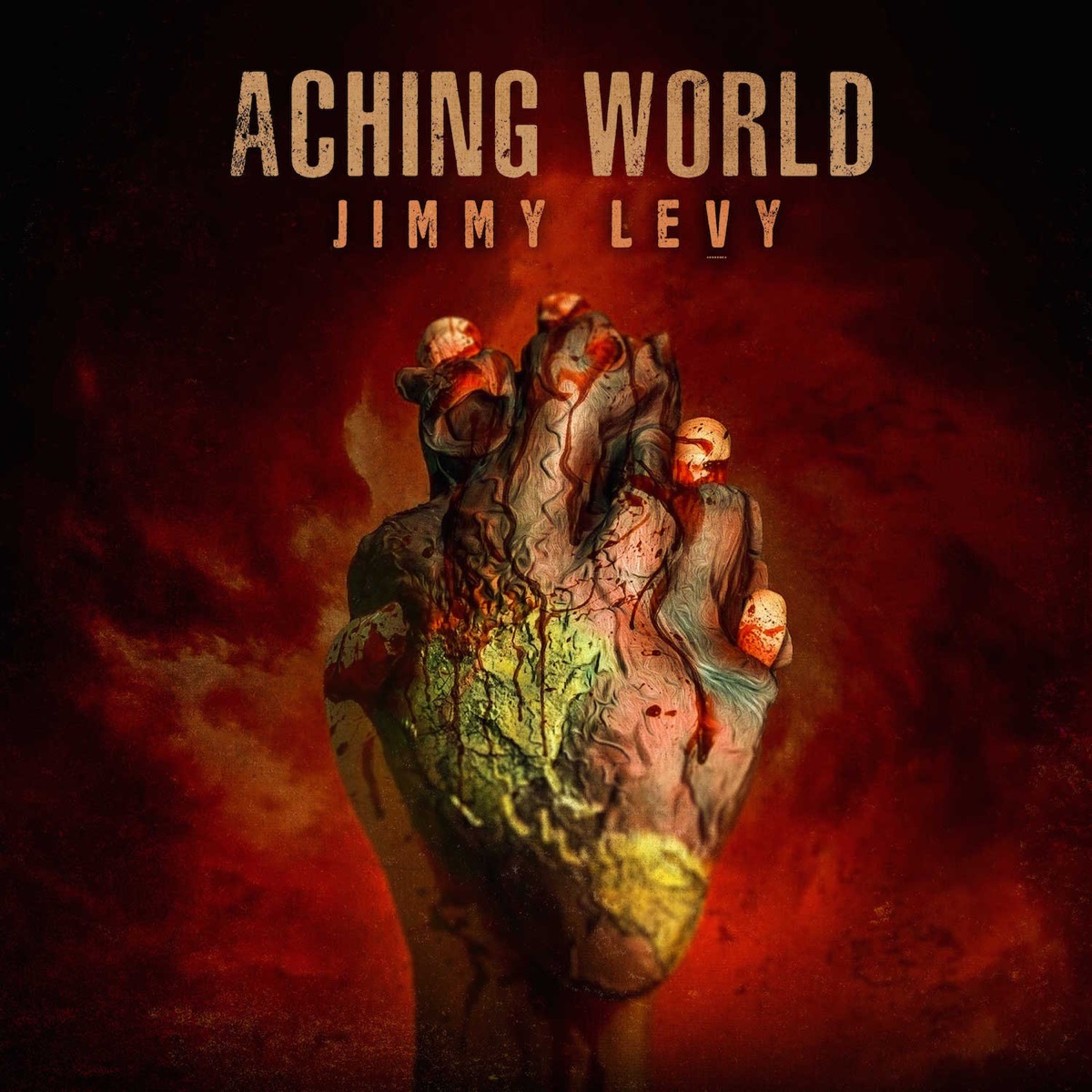Aching World by Jimmy Levy album cover