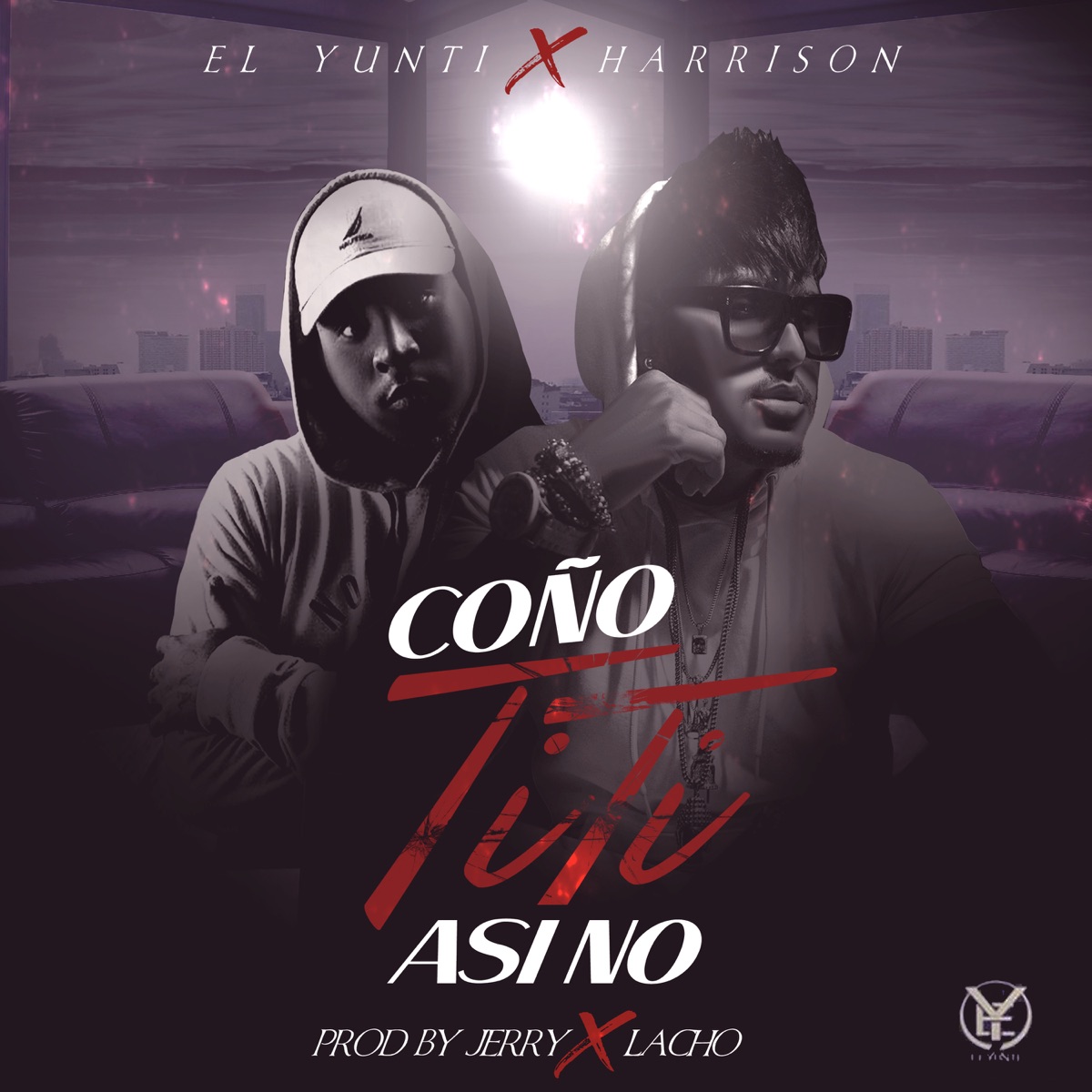 C**o Titi Así No (feat. Harrison) - Single by El Yunti album cover