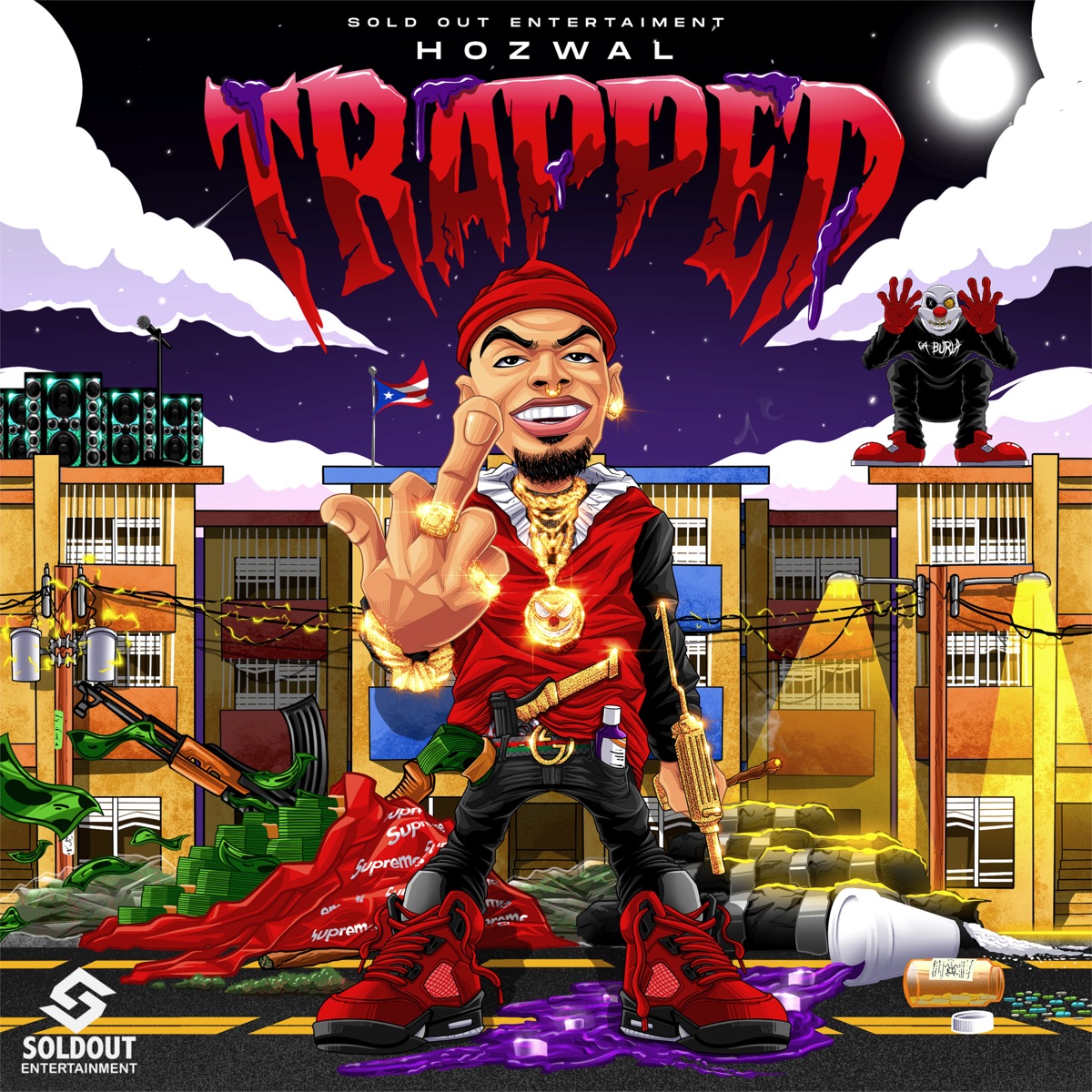 Trapped by Hozwal album cover