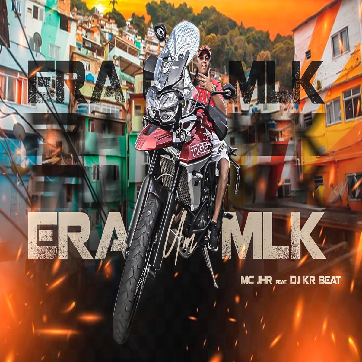 Era um Mlk (feat. DJ KR Beat) - Single by Mc JHR album cover