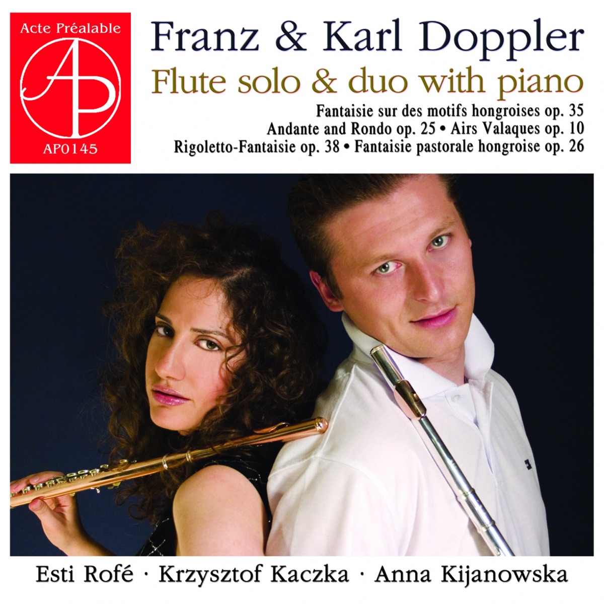 Flute Solo & Duo with Piano by Krzysztof Kaczka, Esti Rofé & Anna Kijanowka album cover