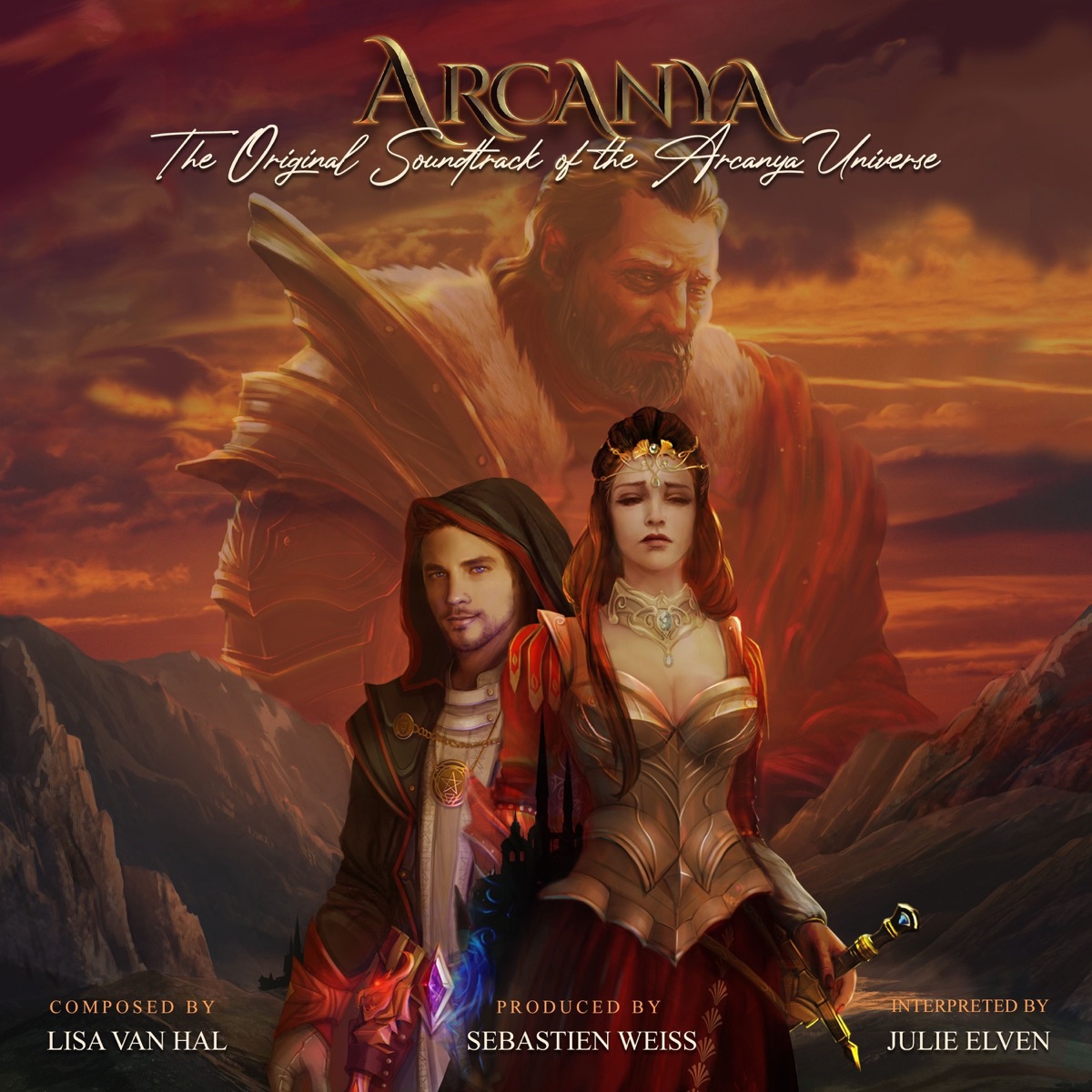 Arcanya (The Original Soundtrack of the Arcanya Universe) [Original Game Soundtrack] by Lisa Van Hal & Julie Elven album cover