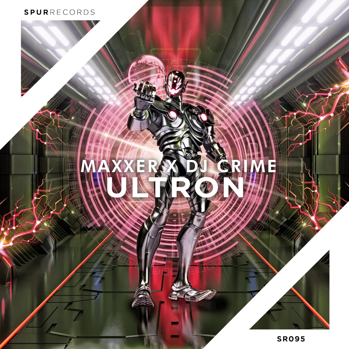 Ultron - Single by Maxxer & Dj Crime album cover