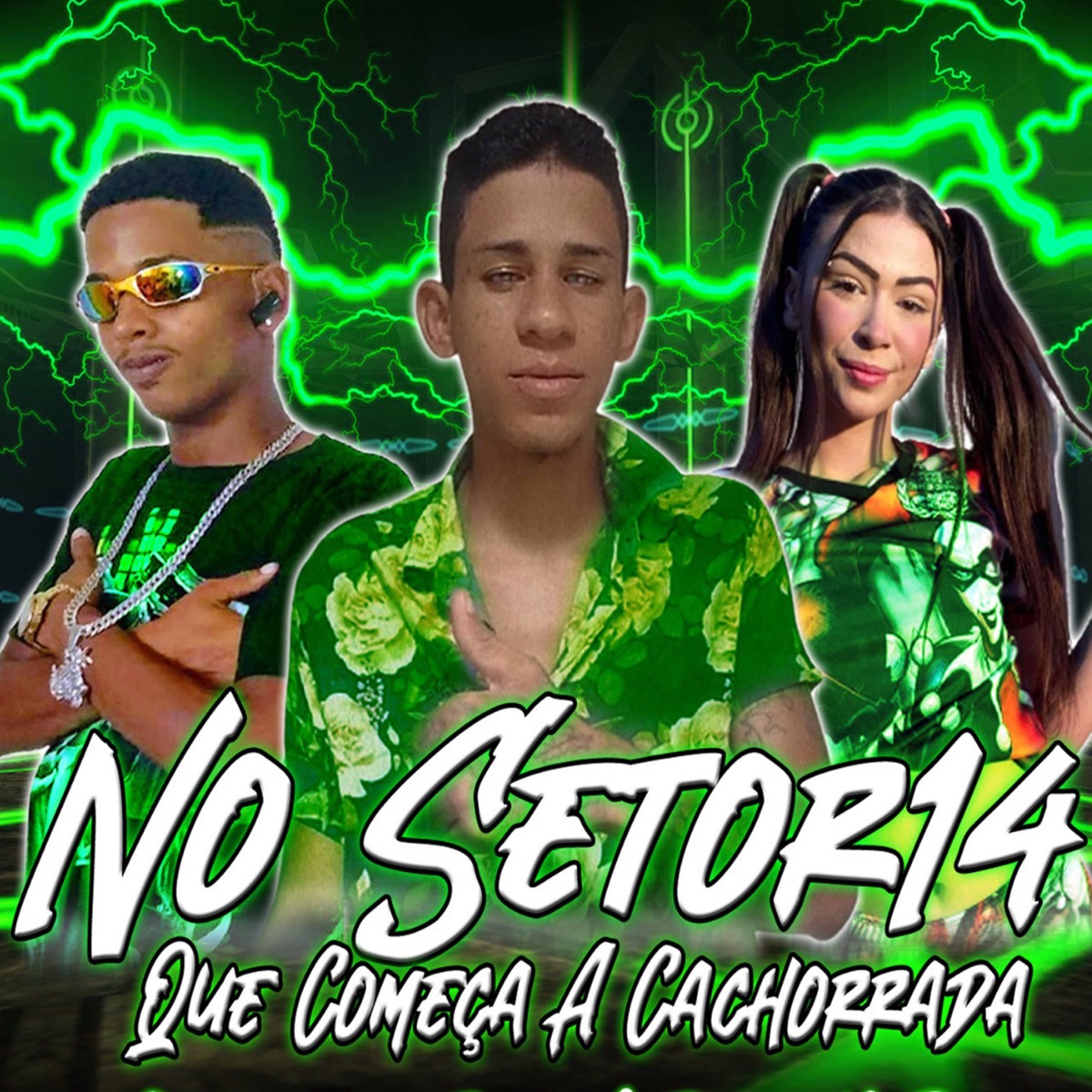 No Setor 14 Que Começa a Cachorrada - Single by Brisa no Beat, Estênio Complicado & MC Pipokinha album cover