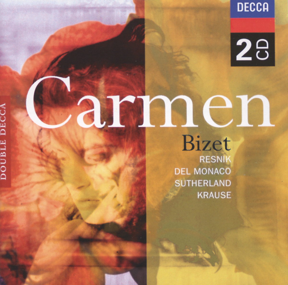 Bizet: Carmen by Regina Resnik, Dame Joan Sutherland, Orchestre de la Suisse Romande, Mario del Monaco & Thomas Schippers album cover
