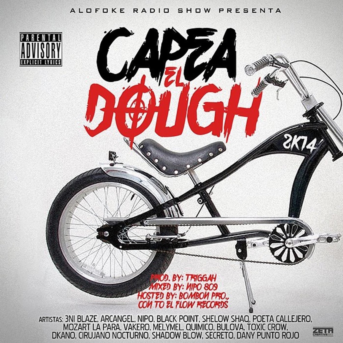 Capea el Dough 2k14 - EP by 3NI Blaze, Black Jonas Point, Shelow Shaq, Nipo, Poeta Callejero, Mozart La Para, Vakero, Melymel, Quimico Ultra Mega, Bulova, Arcángel, Toxic Crow, DKANO, Cirujano Nocturno, Shadow Blow, Secreto El Famoso Biberón & DANY PUNTO ROJO album cover