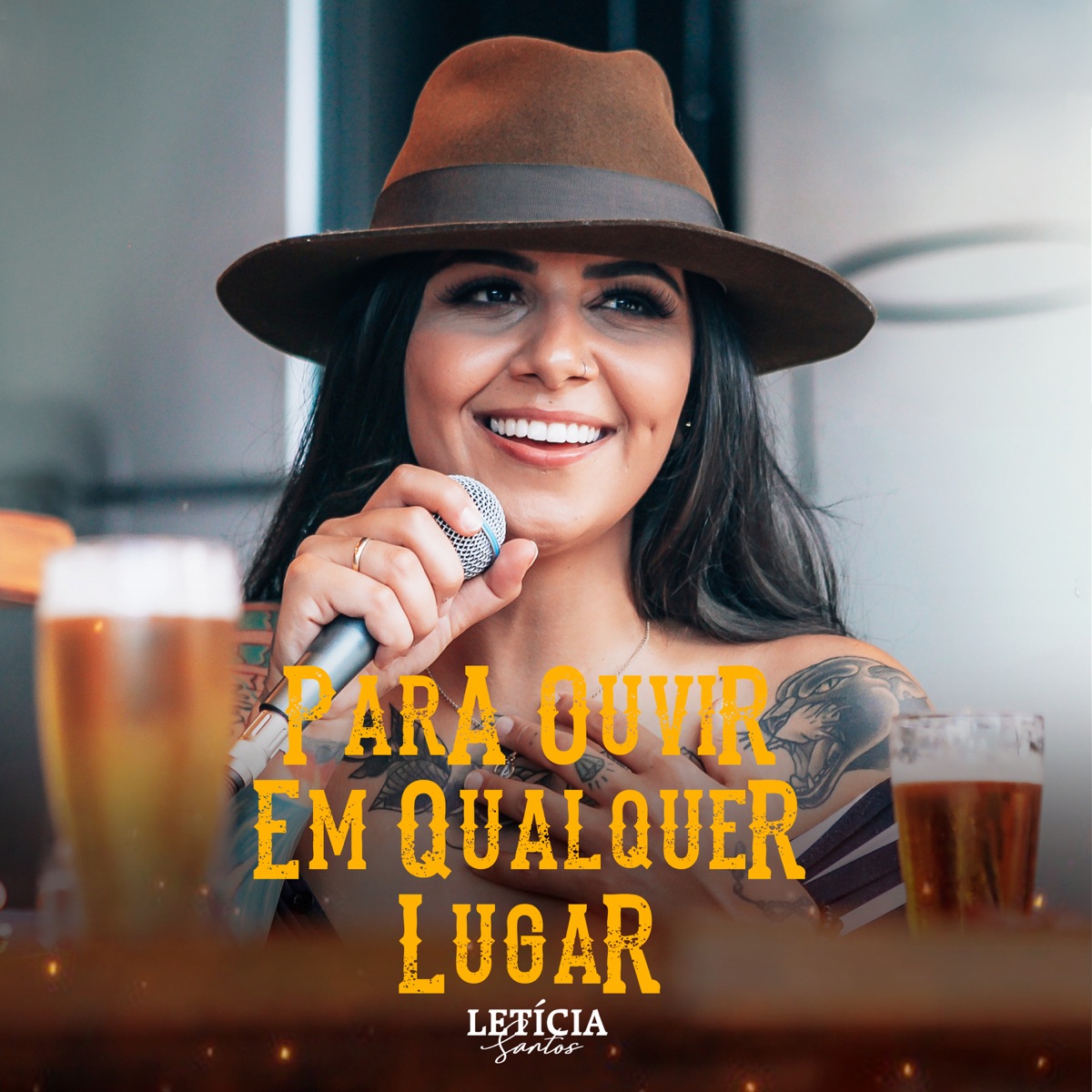 Para Ouvir em Qualquer Lugar - EP by Letícia Santos album cover