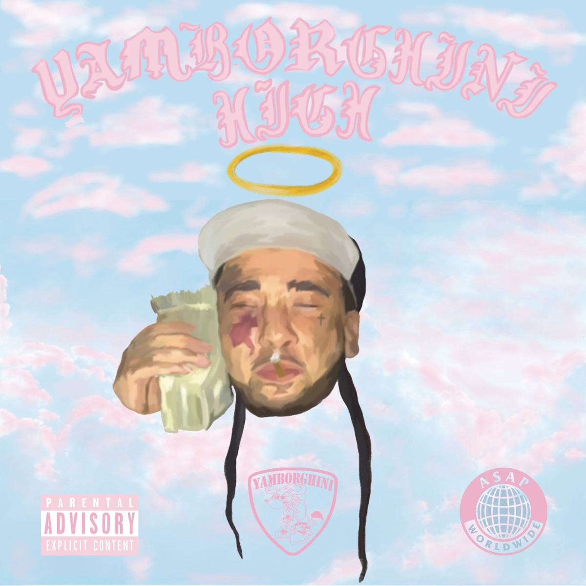 Yamborghini High (feat. Juicy J) - Single by A$AP Mob album cover