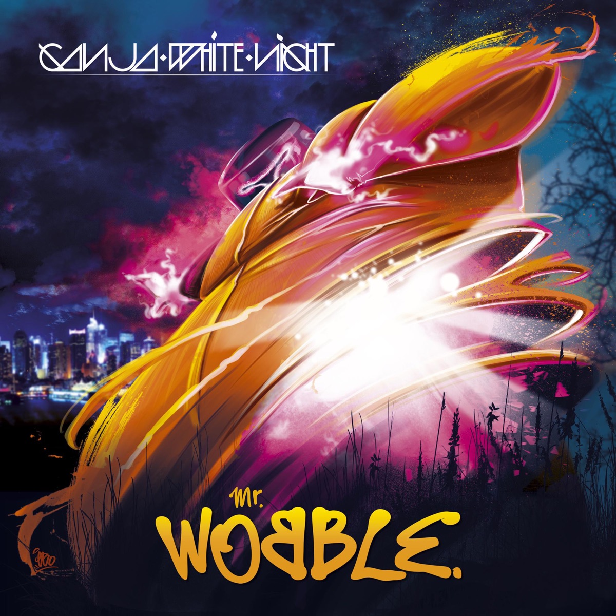 Mr. Wobble by Ganja White Night album cover