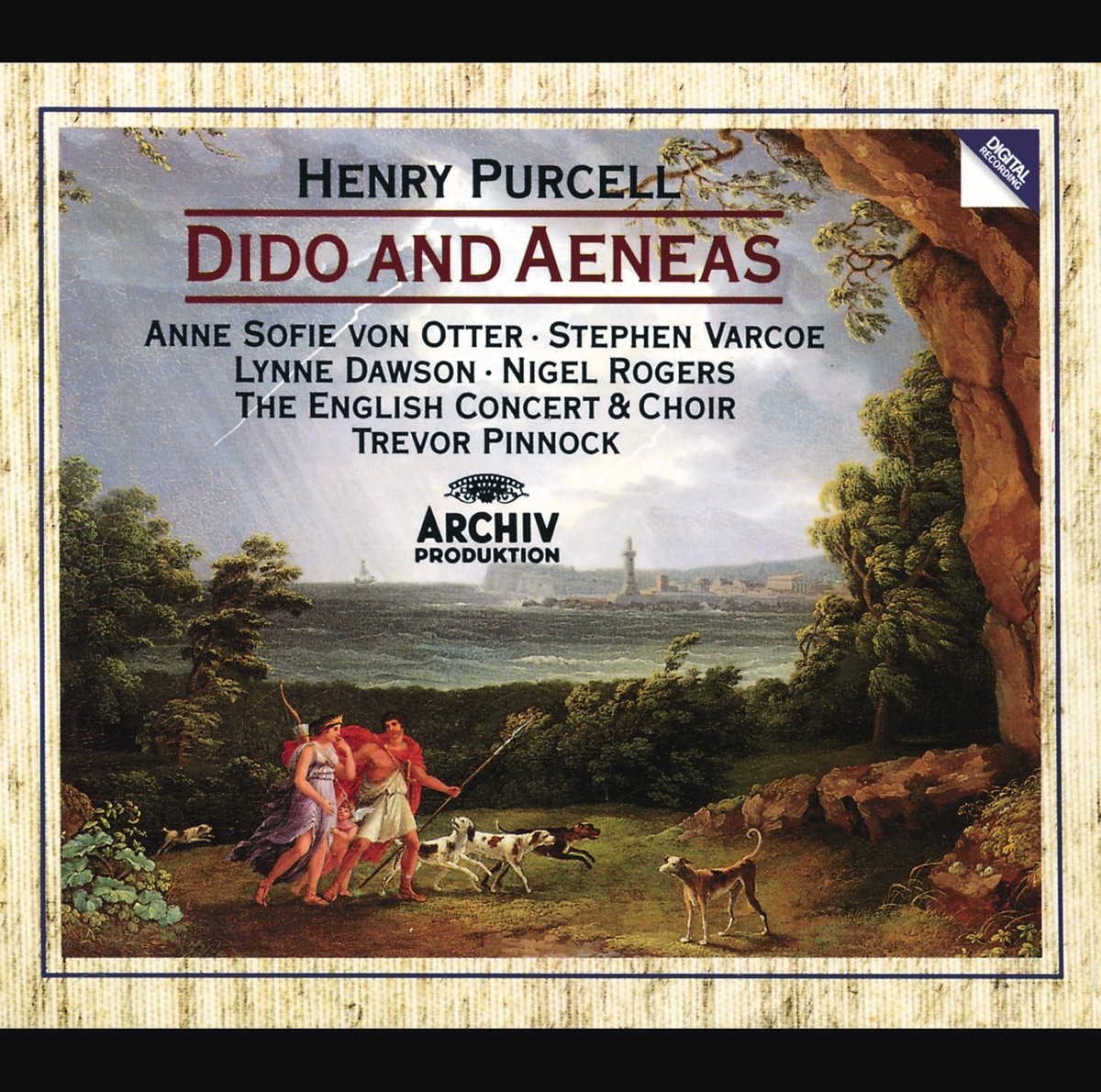 Purcell: Dido and Aeneas by The English Concert, Trevor Pinnock & The English Concert Choir album cover